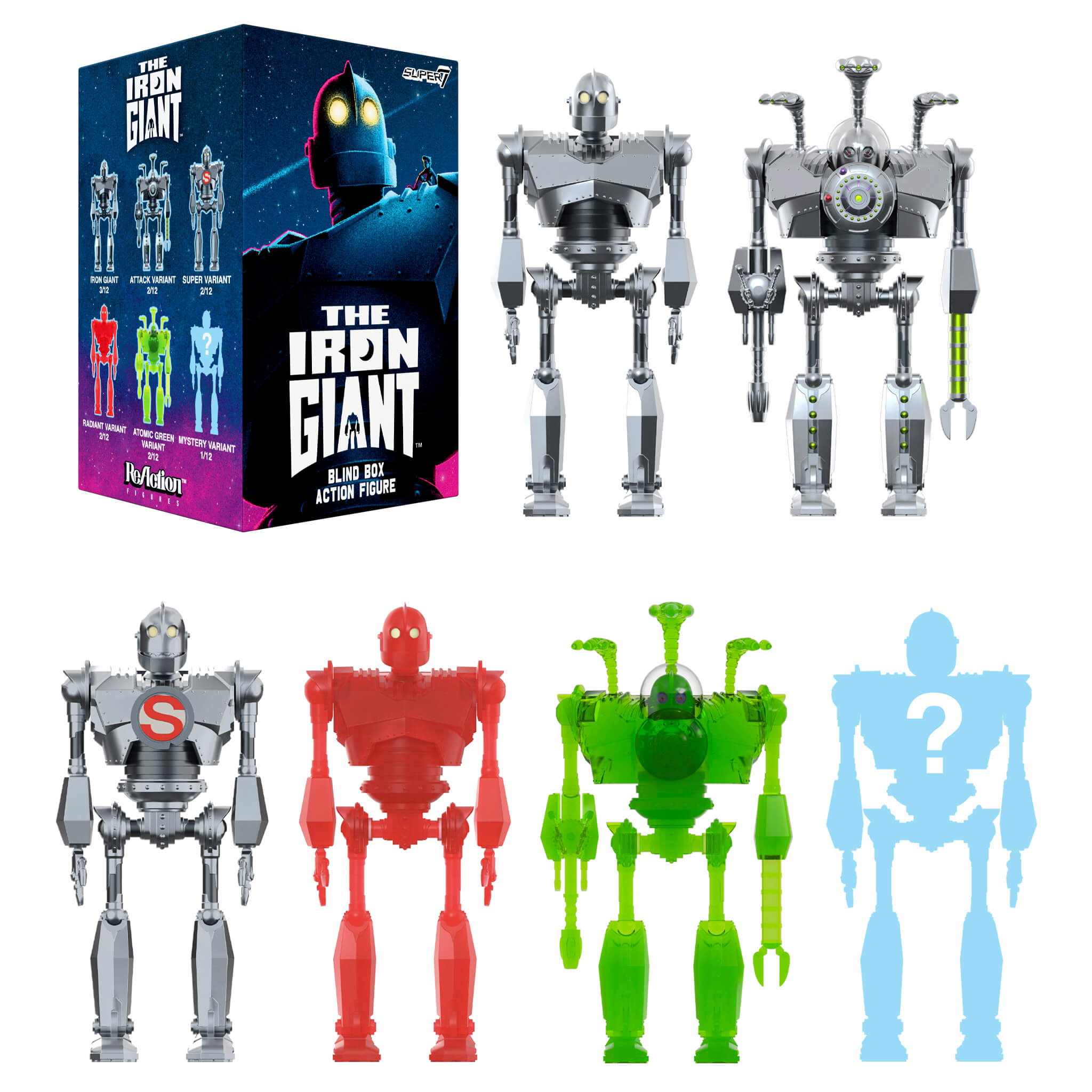 The Iron Giant Blind Box Wave 01 - Individual Blind Box