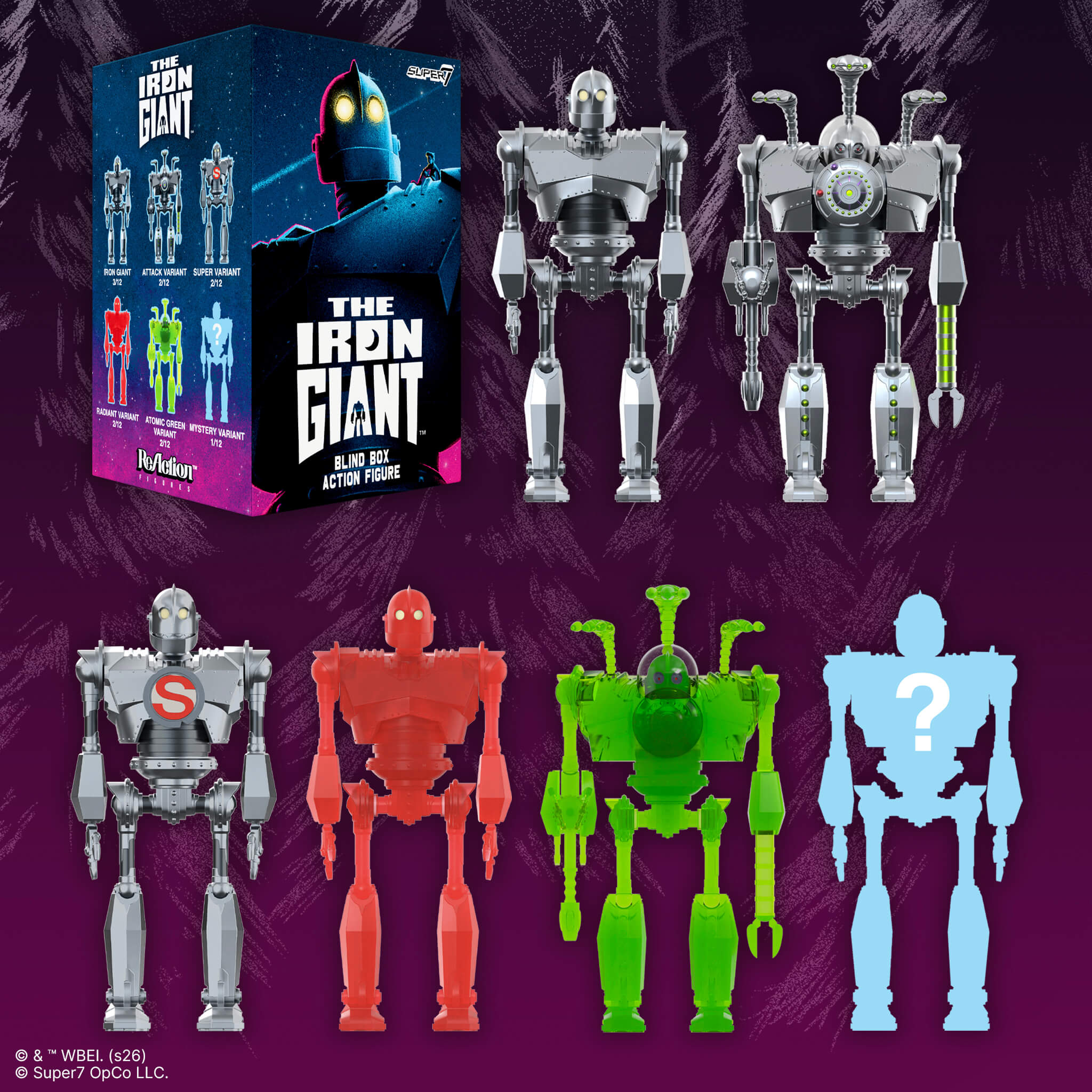 The Iron Giant Blind Box Wave 01 - Blind Box Flat