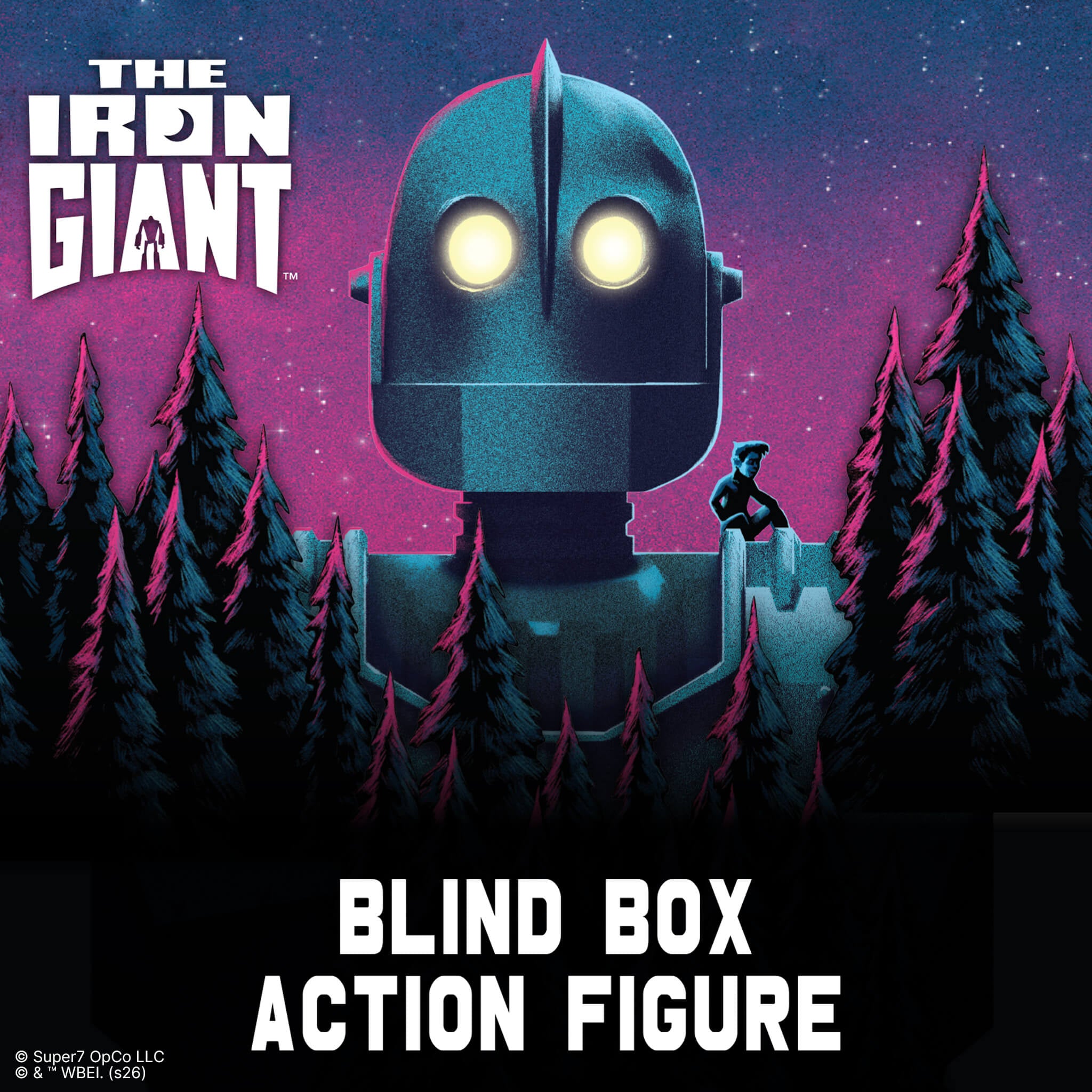 The Iron Giant Blind Box Wave 01 - Blind Box Flat