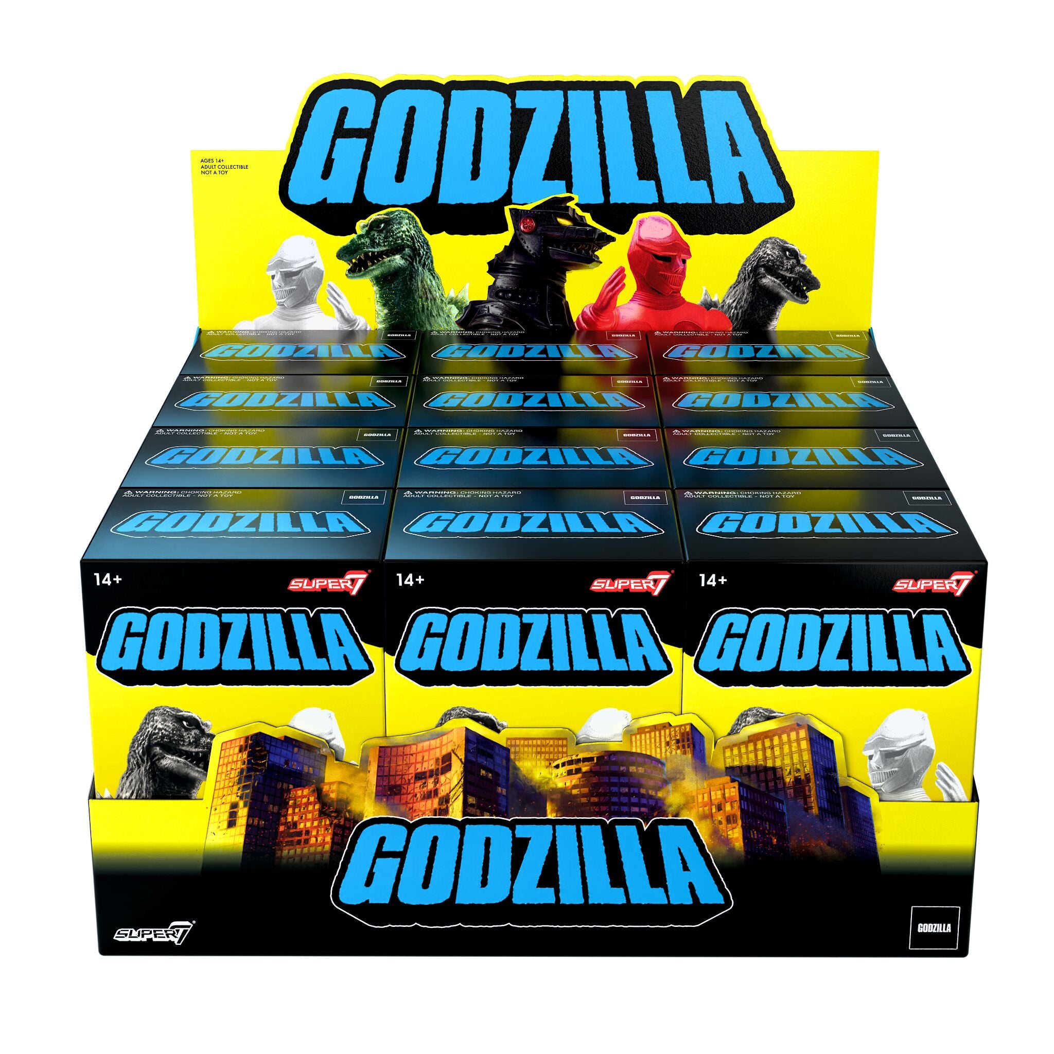 Toho ReAction Kaiju Godzilla Blindbox - Blind Box Flat