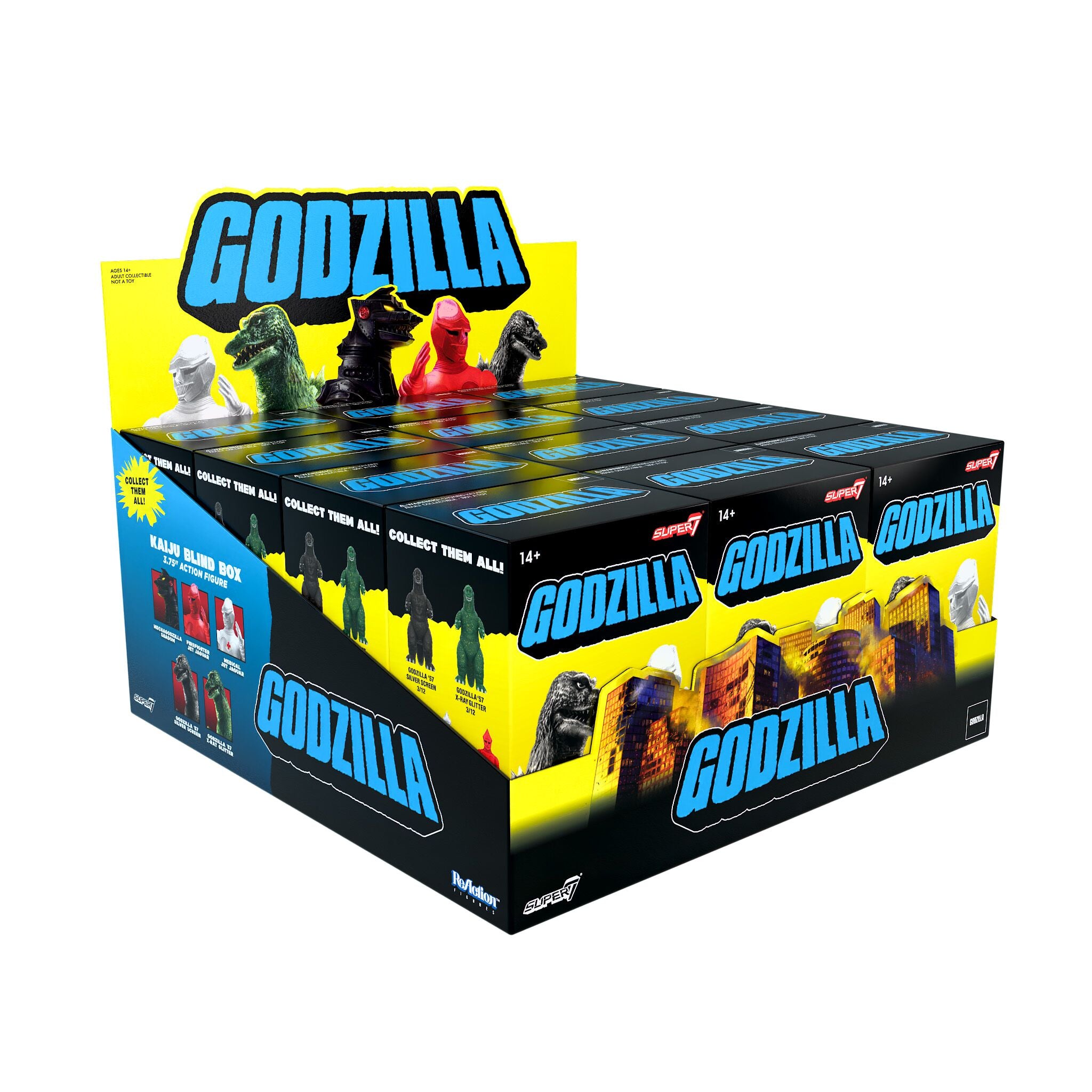 Toho ReAction Kaiju Godzilla Blindbox - Blind Box Flat
