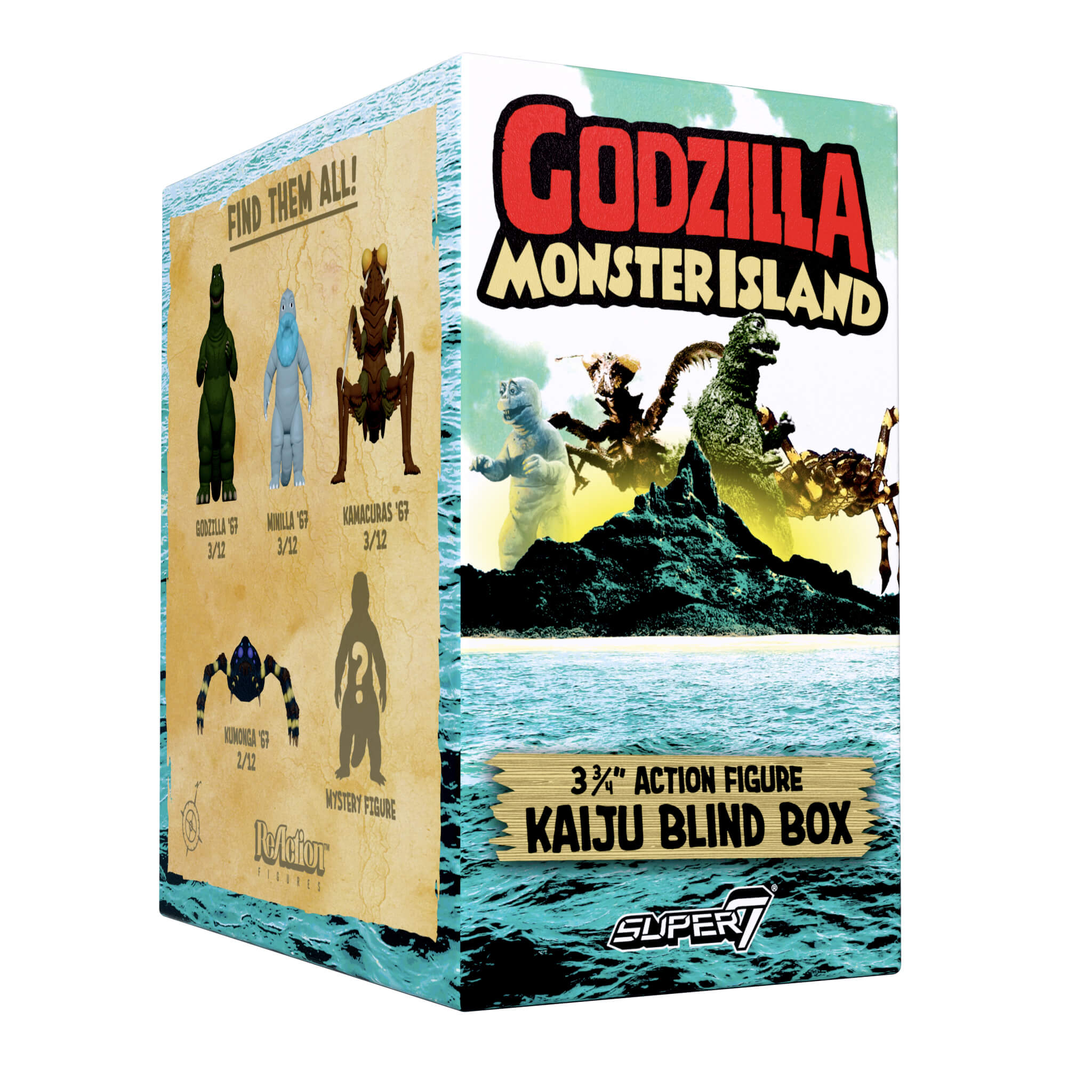 Toho Blind Box Wave 13 (Showa Monster Island) - Individual Blind Box