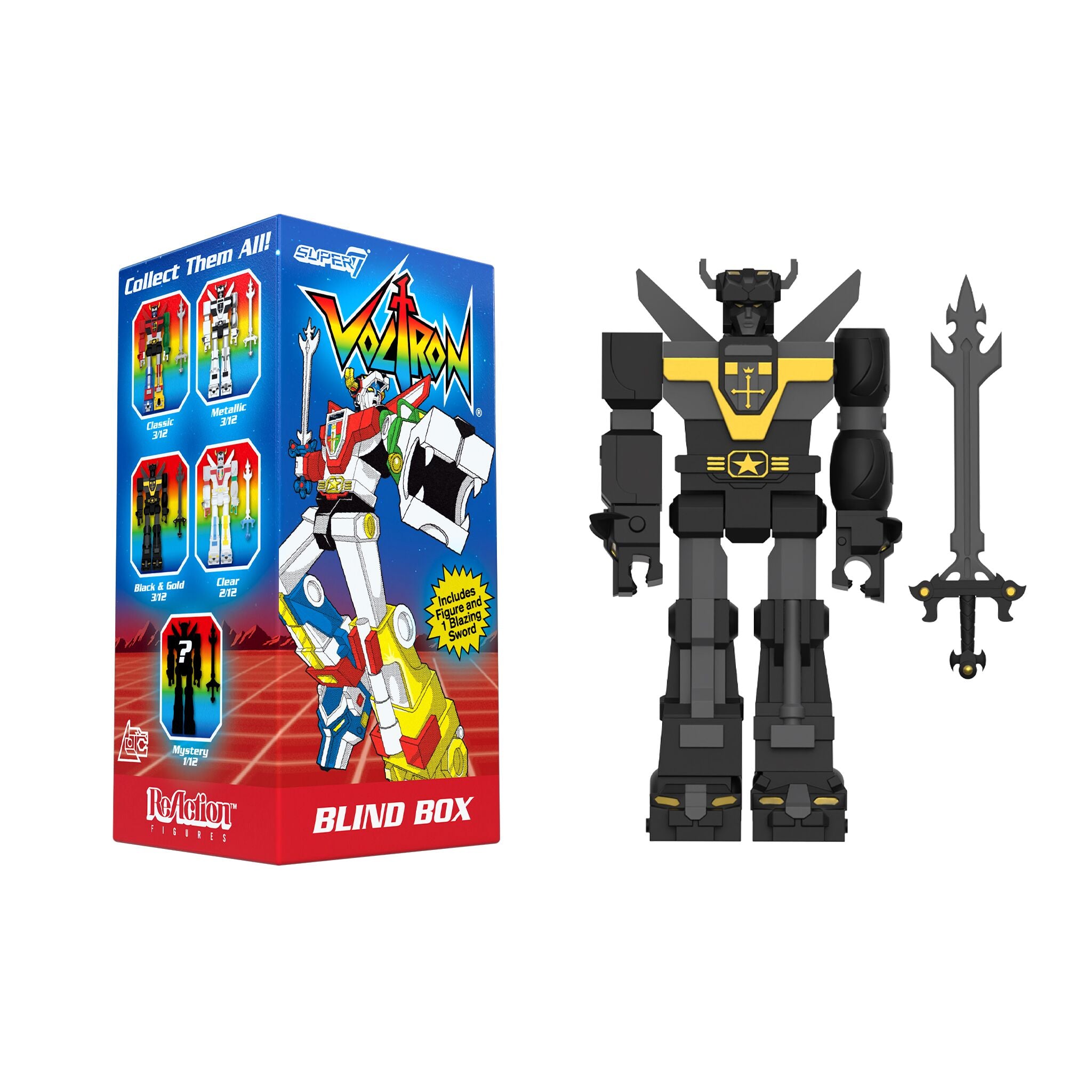 Voltron Blind Box Wave 01 - Blind Box Flat