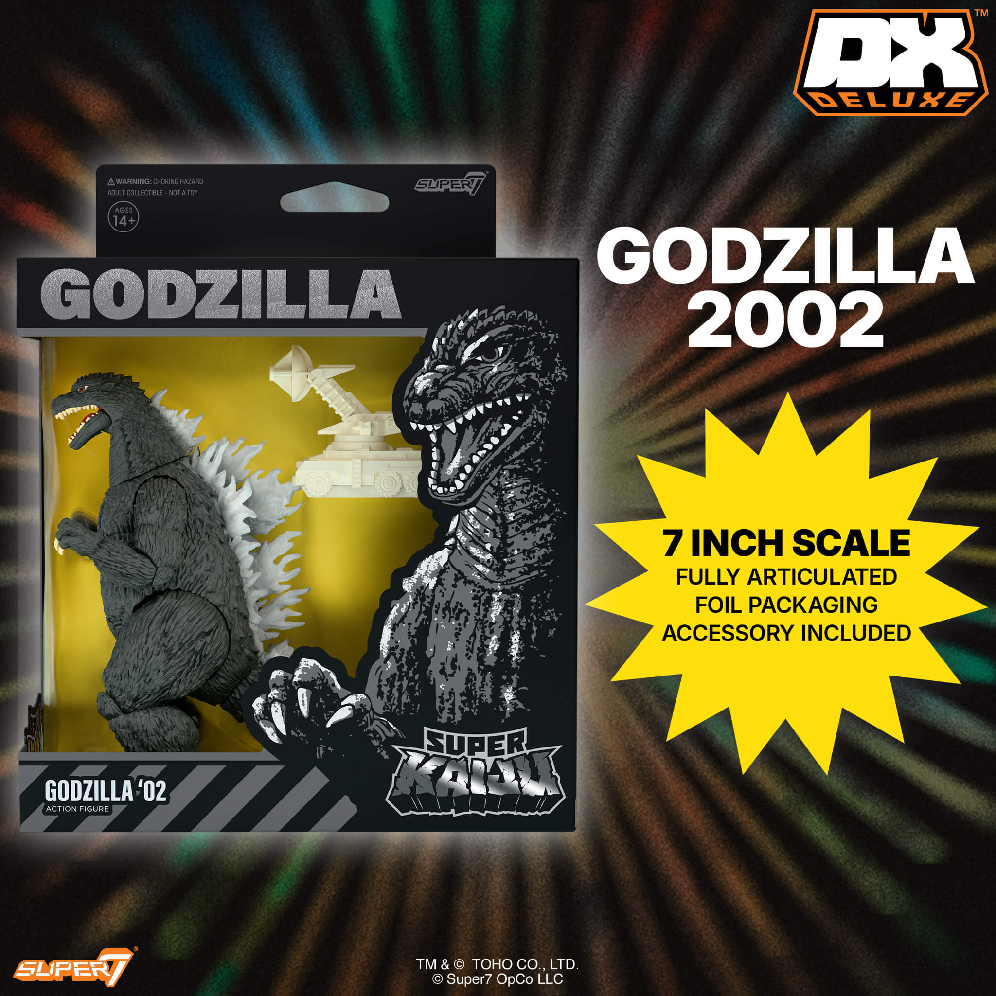Toho Super Kaiju Wave 03 - Godzilla (2002)