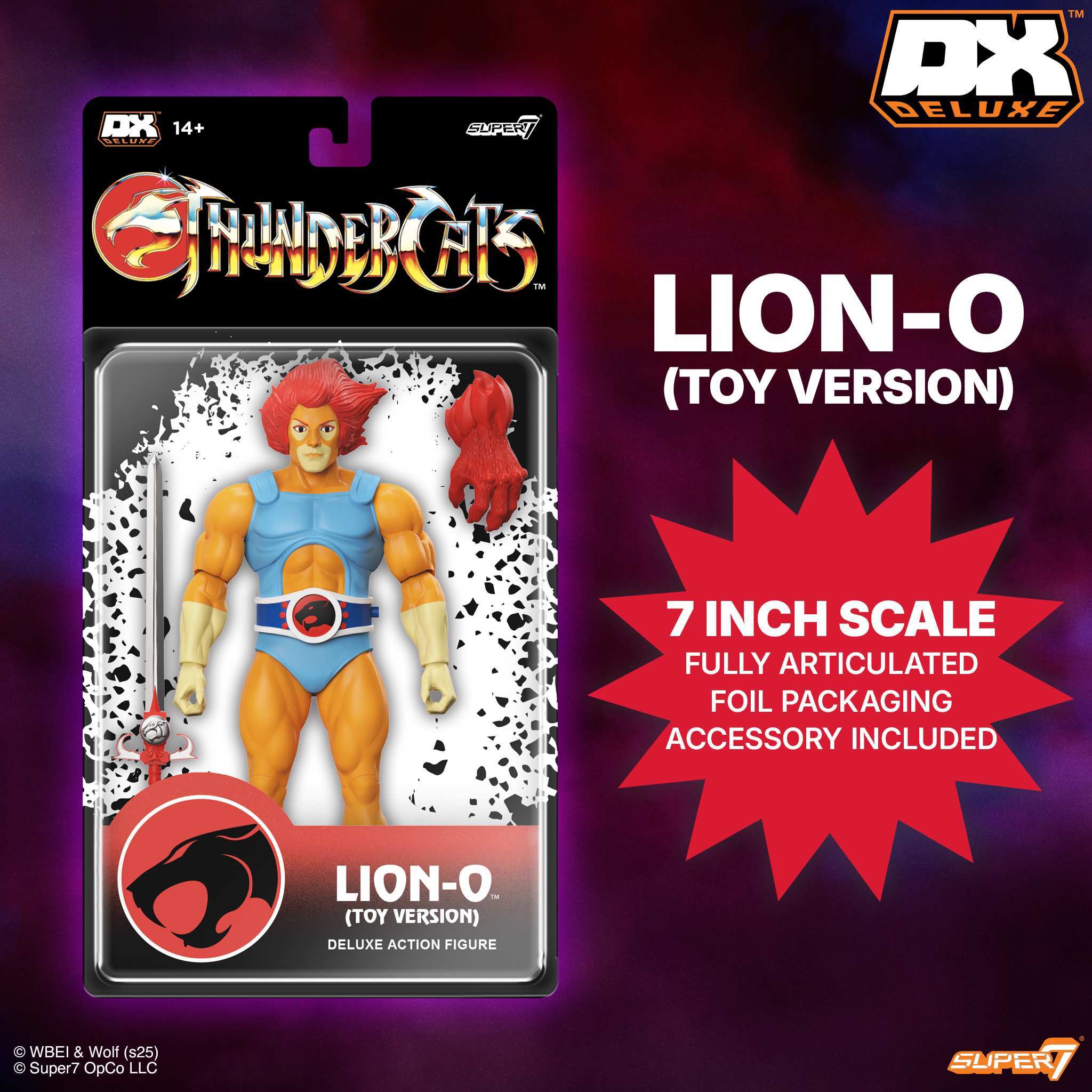 ThunderCats DELUXE Wave 03 - Lion-O (Toy Recolor)