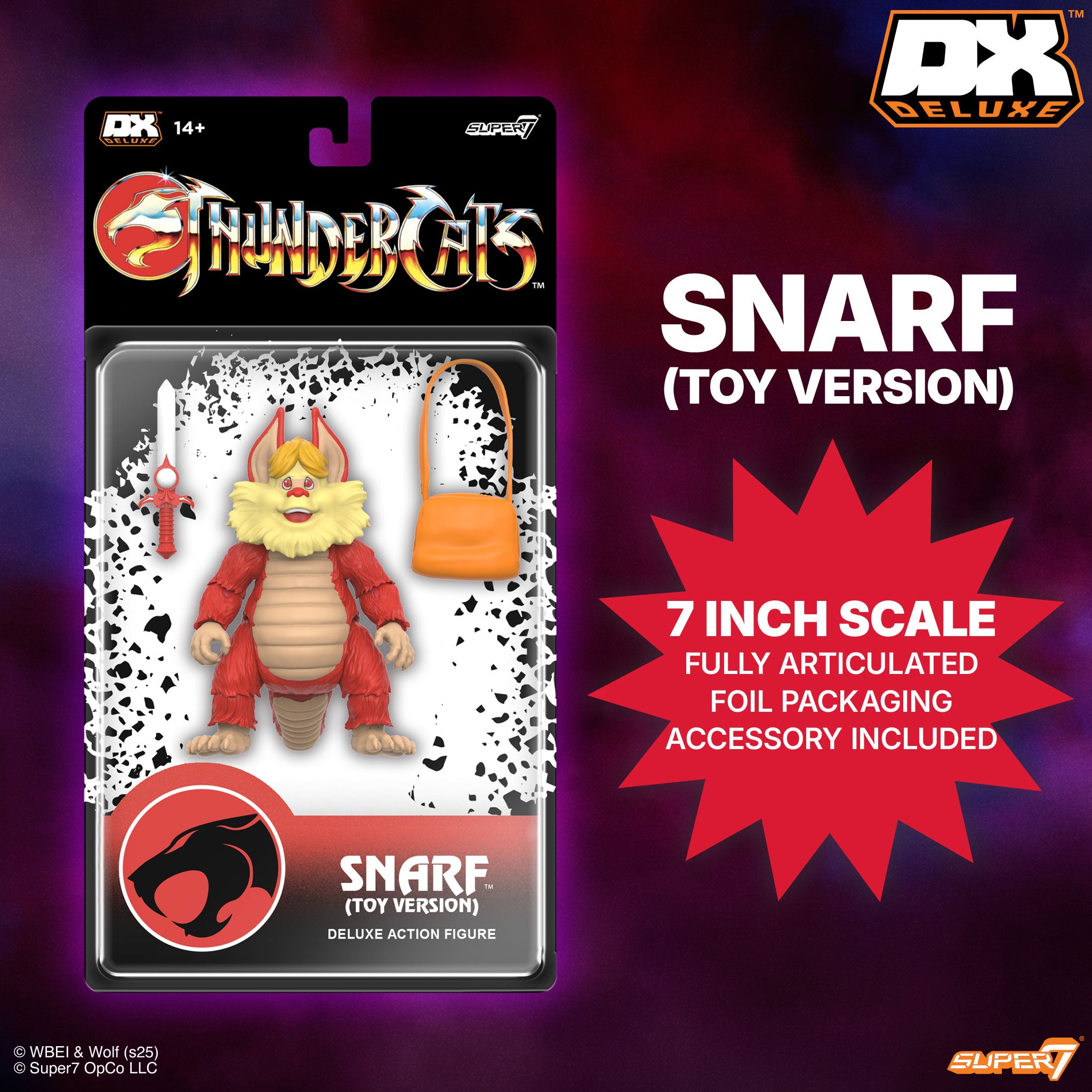 ThunderCats DELUXE Wave 03 - Snarf (Toy Recolor)
