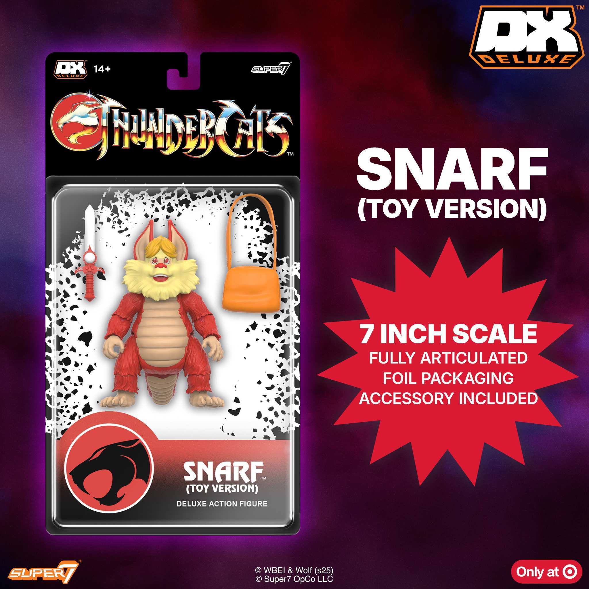 ThunderCats DELUXE Wave 03 - Snarf (Toy Recolor)