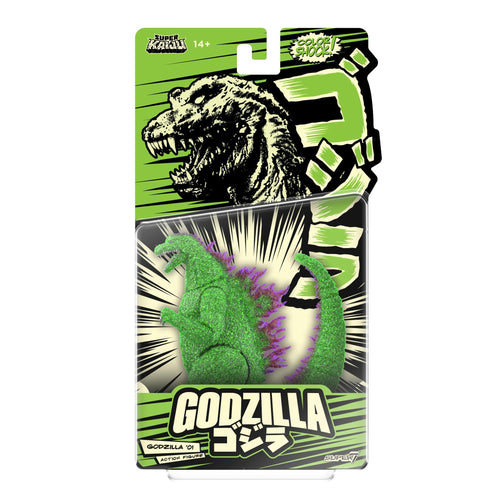 Toho Super Kaiju - Godzilla 2002 (Color Shock, Clear Green Glitter with Metallic)