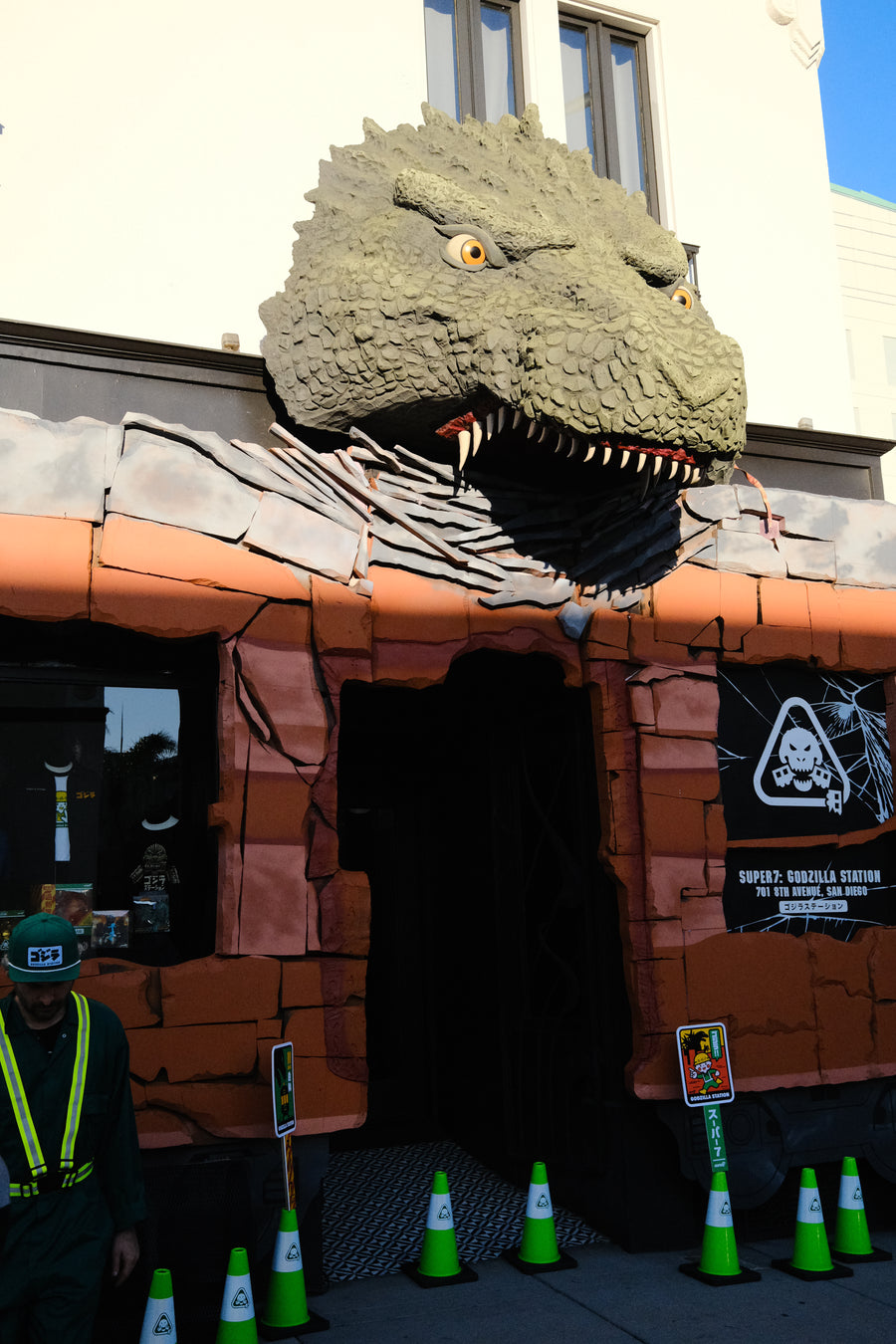 Godzilla Station Toho Pop-Up