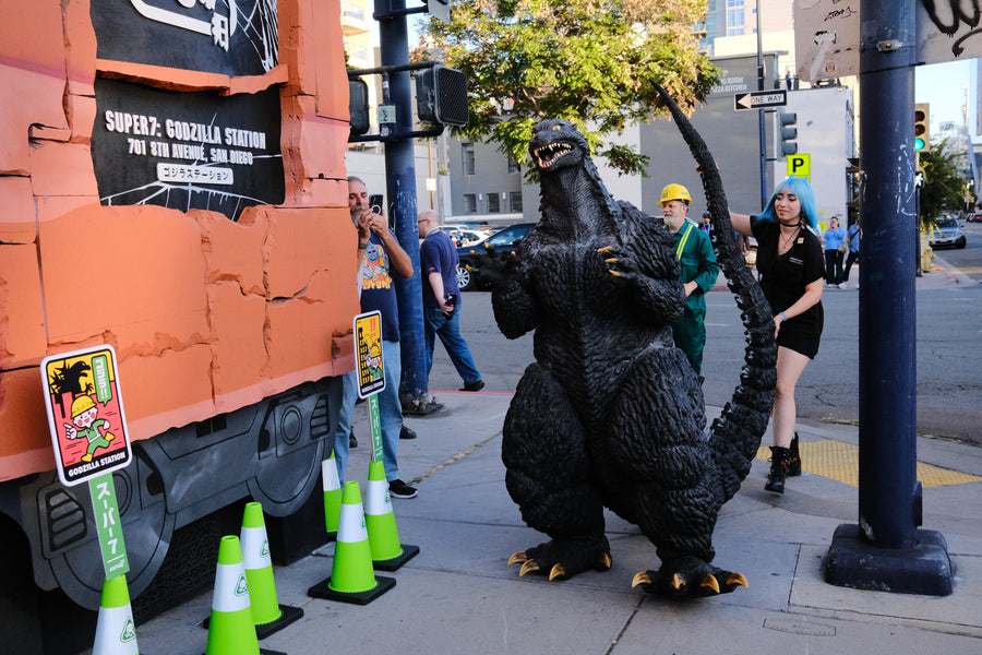 Godzilla Station Toho Pop-Up