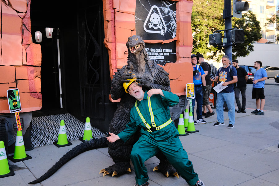 Godzilla Station Toho Pop-Up