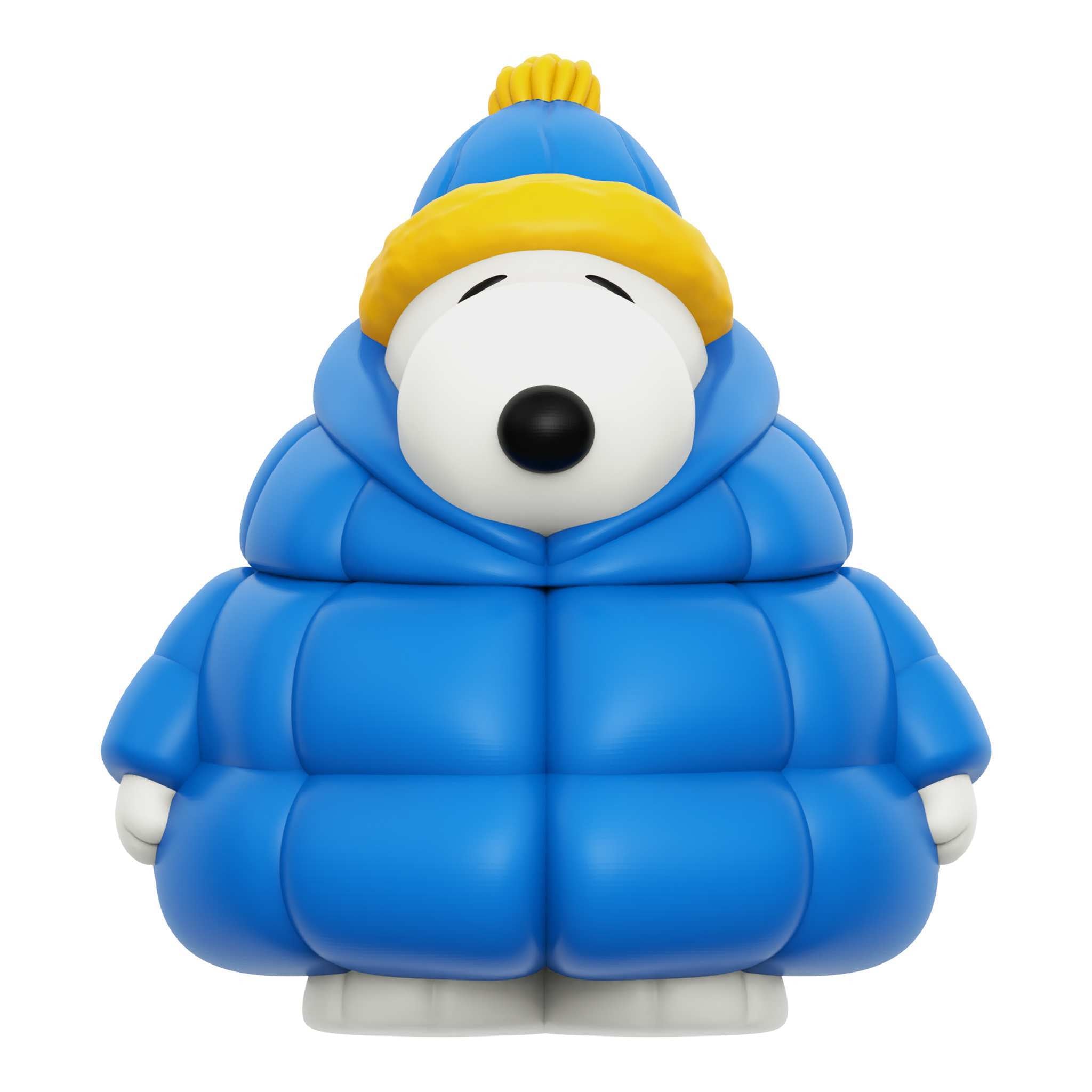 Peanuts FUN! FUN! Wave 03 (Holiday) - Snoopy (Blue Holiday Coat)