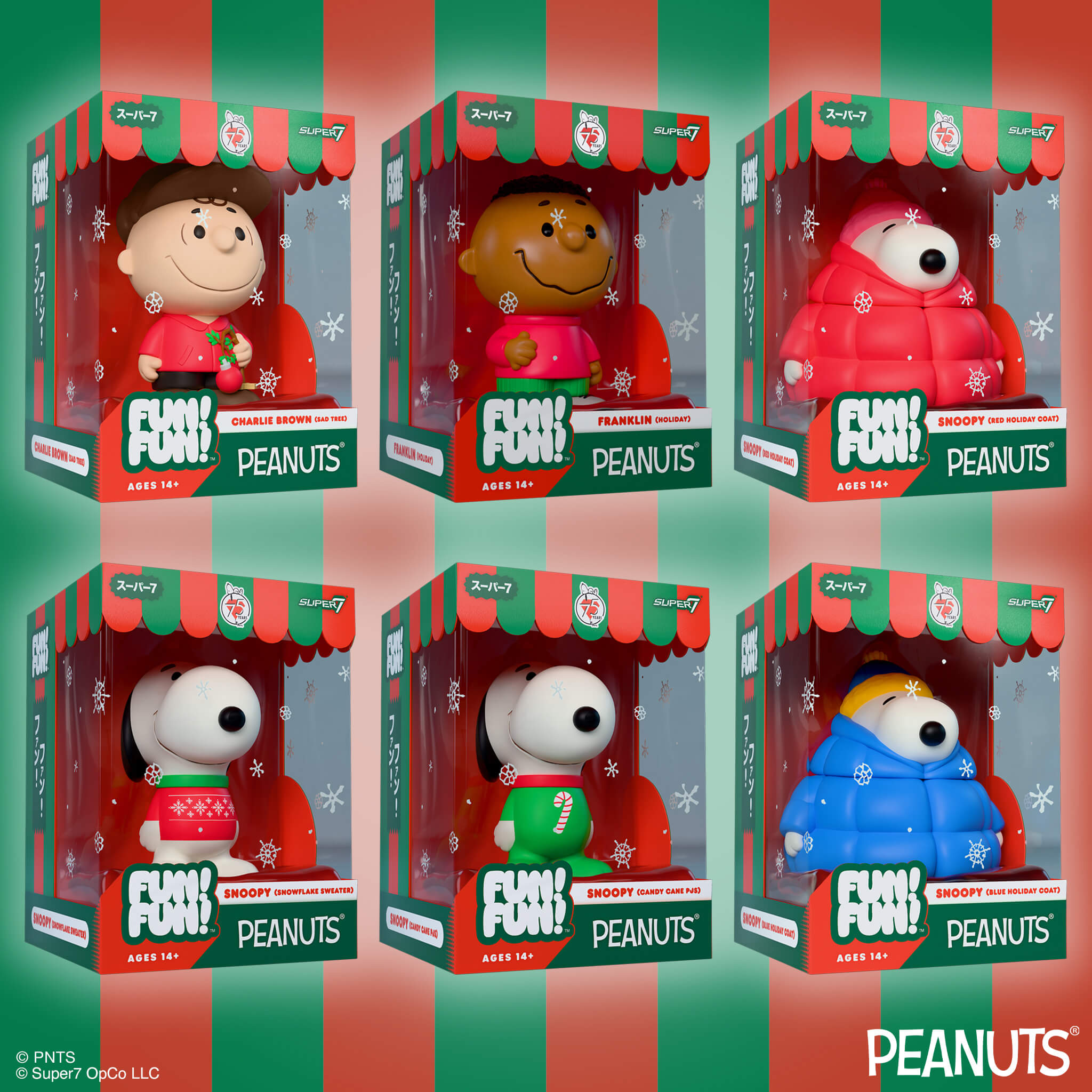 Peanuts FUN! FUN! Wave 03 - Holiday Set