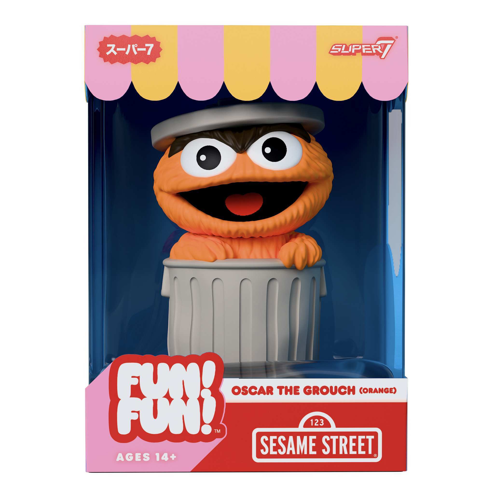 Sesame Street FUN! FUN! - Oscar the Grouch (Orange)