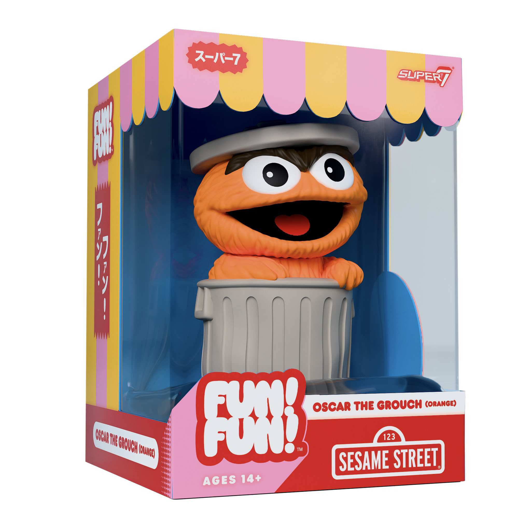 Sesame Street FUN! FUN! - Oscar the Grouch (Orange)
