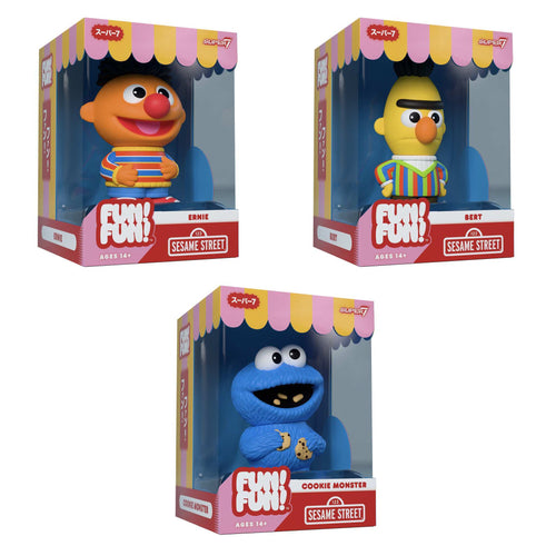 Sesame Street FUN! FUN! Wave 2 - Bert, Ernie & Cookie Monster