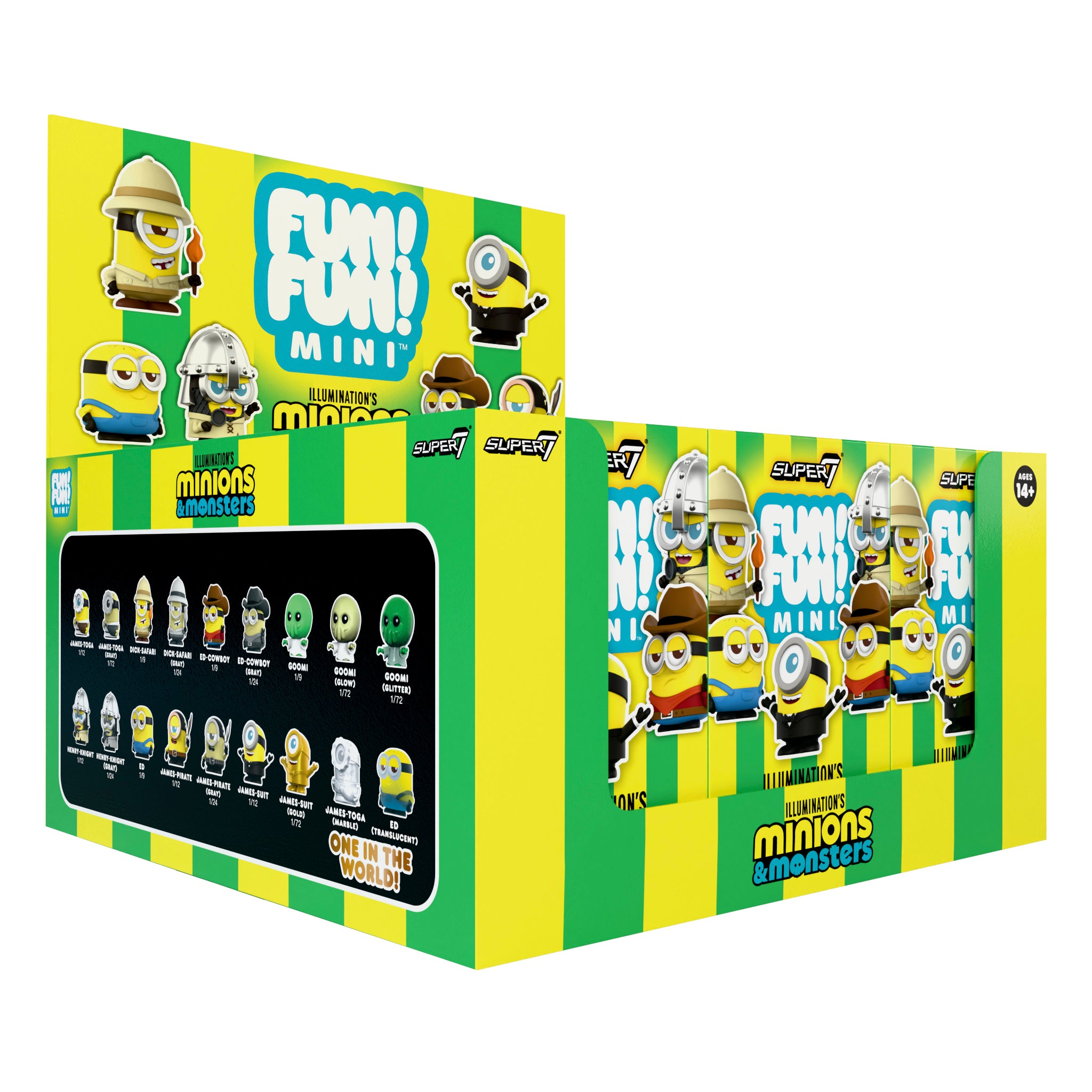 Minions & Monsters FUN! FUN! MINI Wave 01 - Blind Box Flat