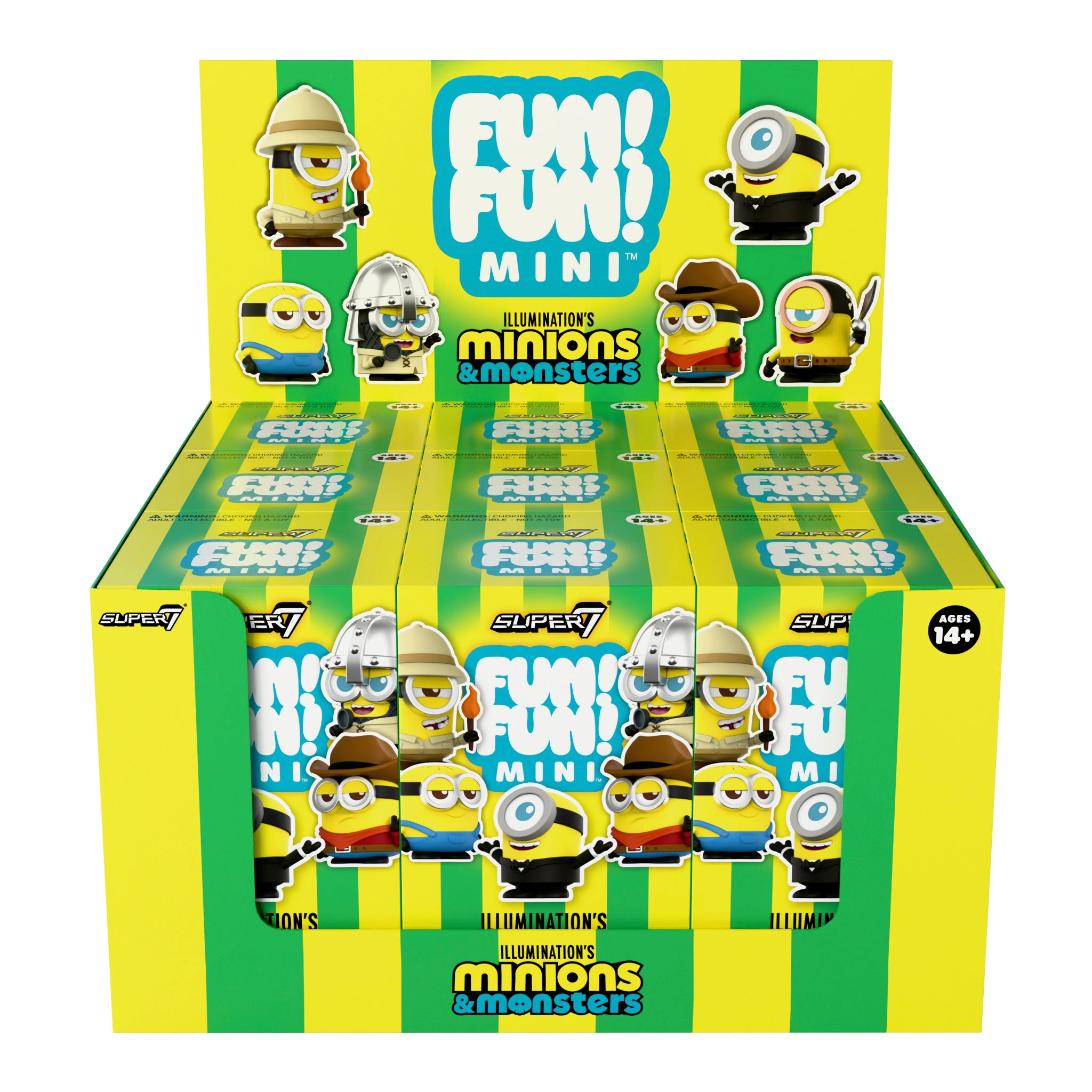 Minions & Monsters FUN! FUN! MINI Wave 01 - Blind Box Flat