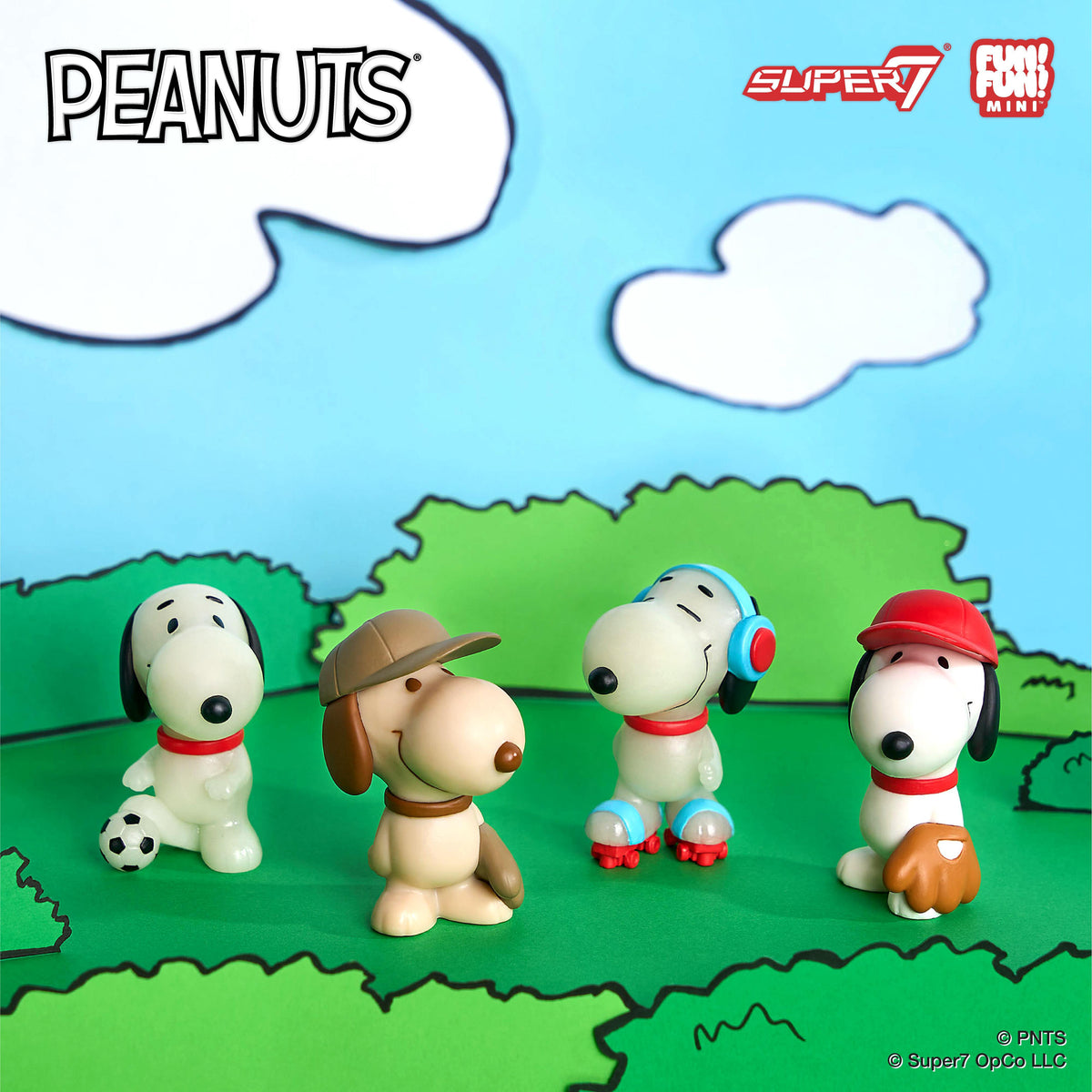 Peanuts FUN! FUN! MINI Wave 01 (Athlete Snoopy) - Individual Blind Box