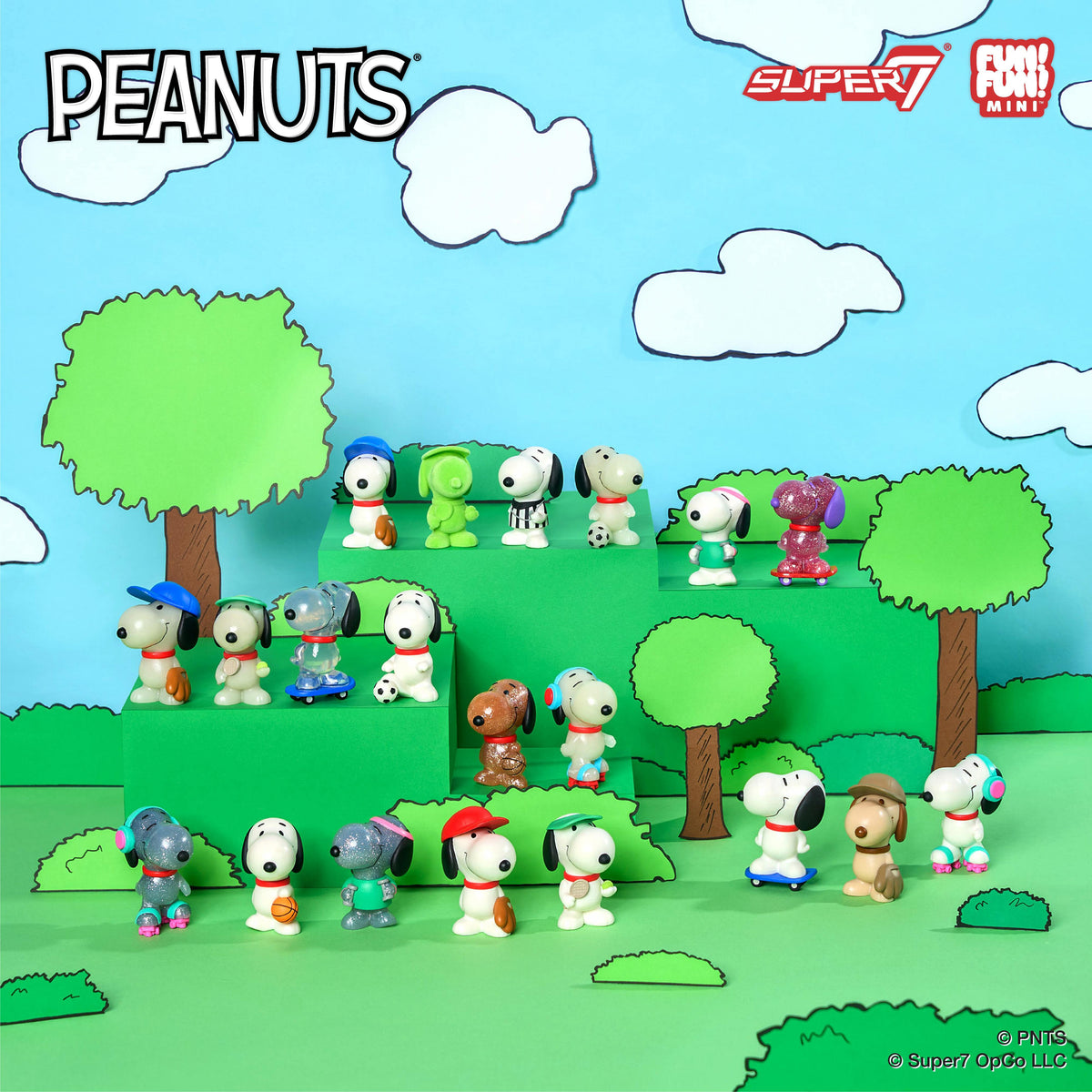 Peanuts FUN! FUN! MINI Wave 01 (Athlete Snoopy) - Individual Blind Box