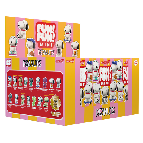 Peanuts FUN! FUN! MINI Wave 01 (Athlete Snoopy) - Blind Box - 9 per Flat