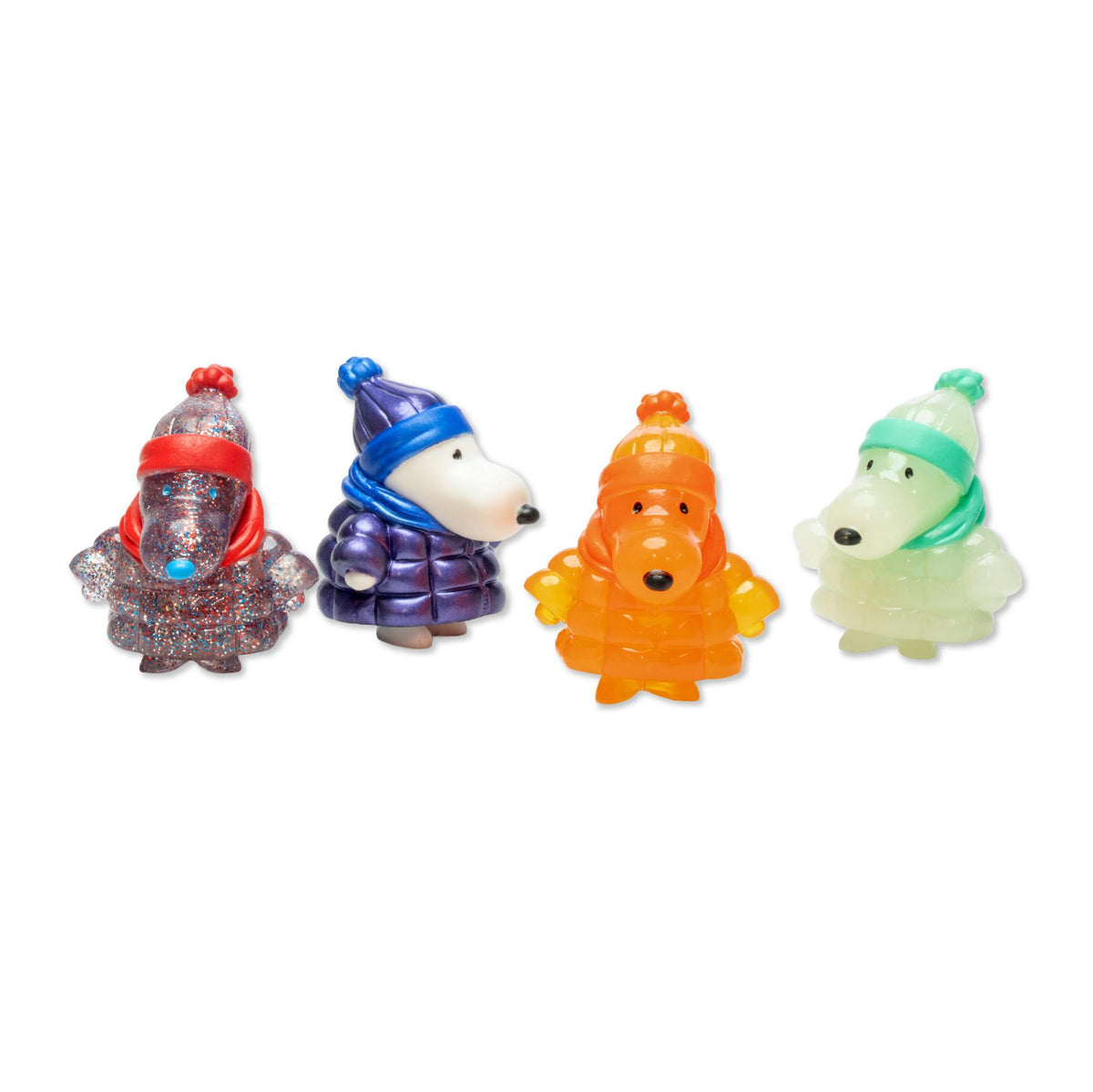 Individual Keshi surprise blind box figure in bright colors against a white background