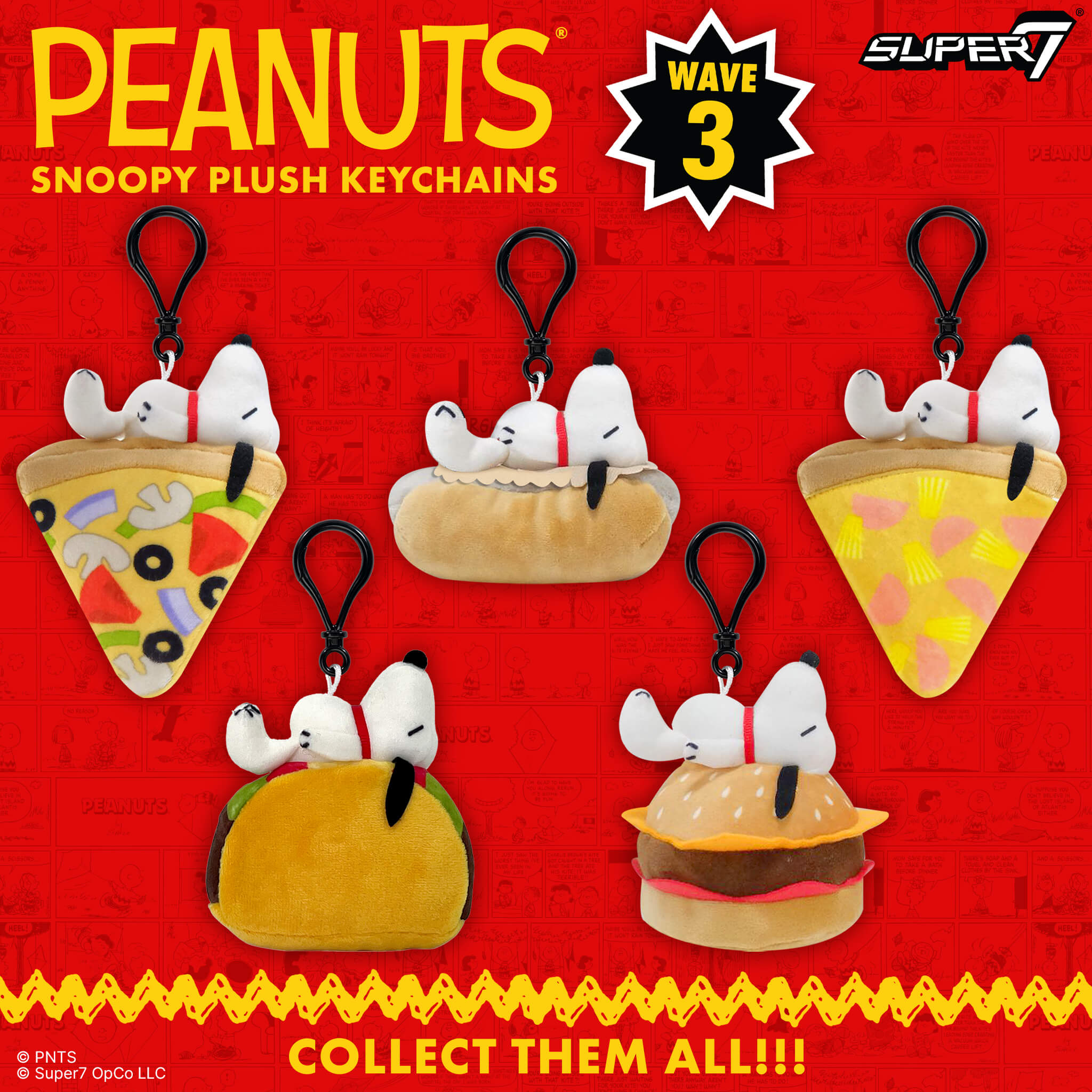 Peanuts Super Duper Plush Blind Box Wave 03 (Food) Individual Blind Box
