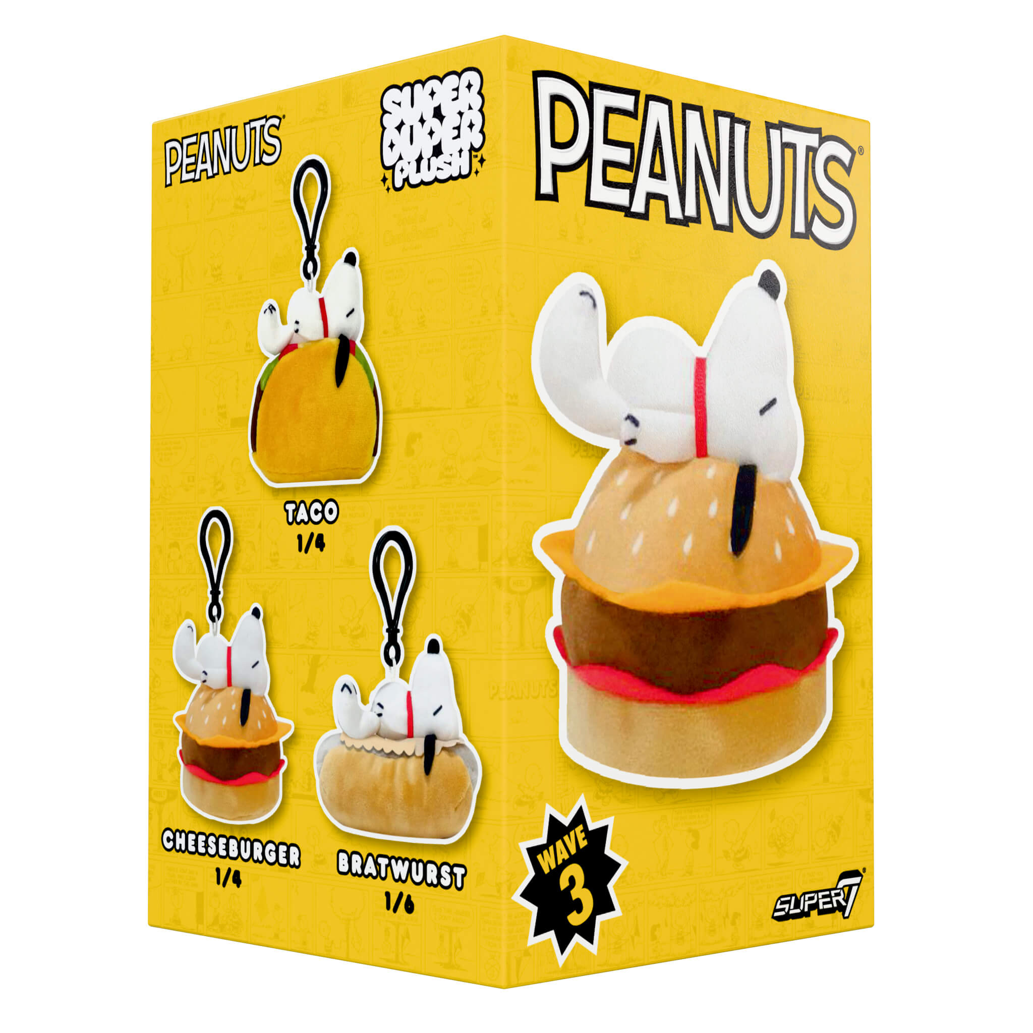 Peanuts Super Duper Plush Blind Box Wave 03 (Food) Individual Blind Box