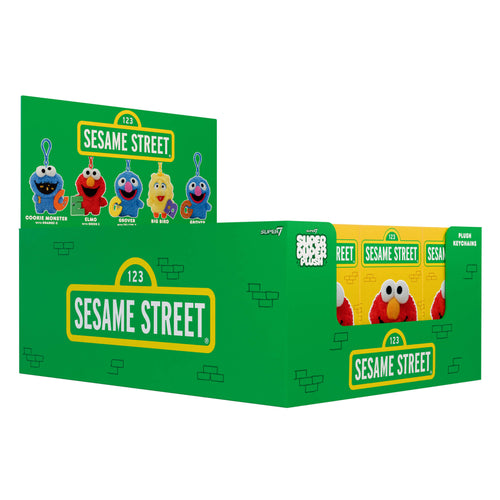 Sesame Street Super Duper Plush Blind Box Wave 01 - Blind Box Flat