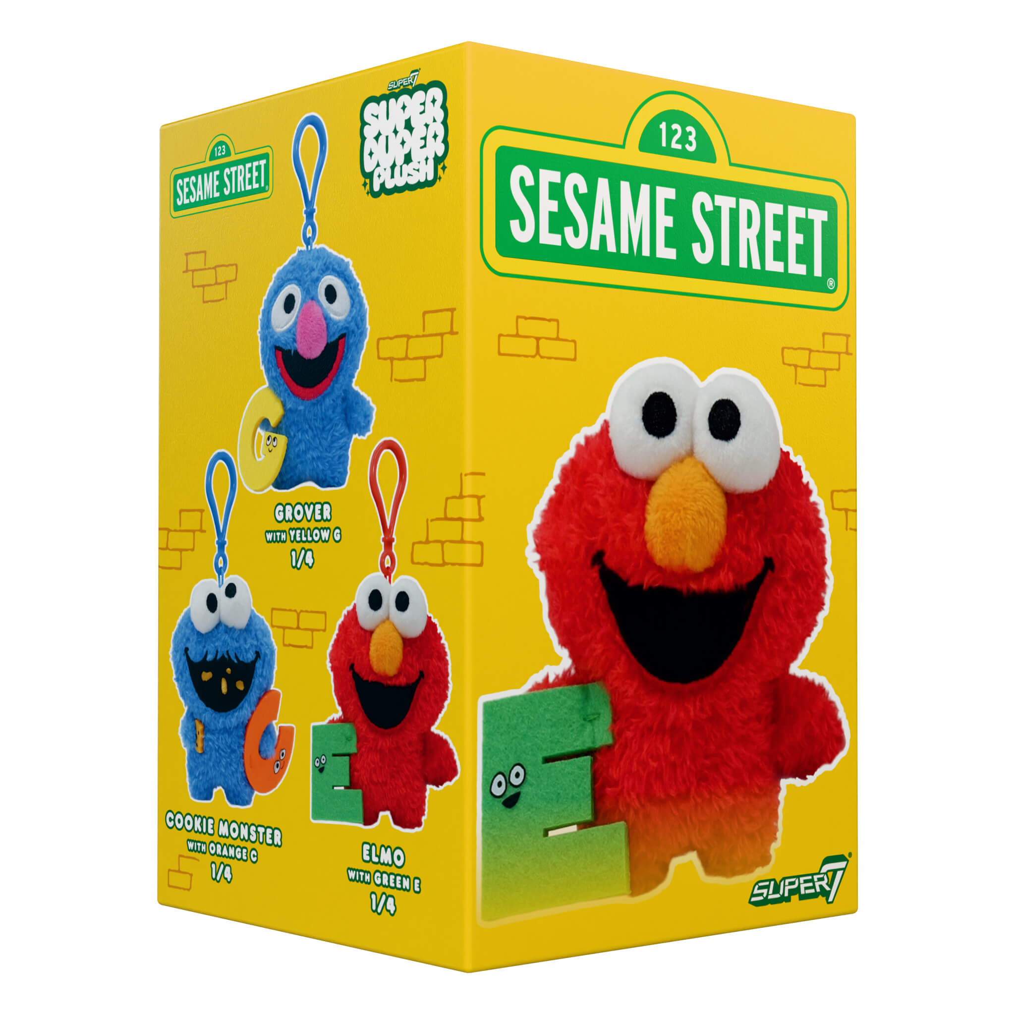 Sesame Street Super Duper Plush Blind Box Wave 01 - Blind Box Flat