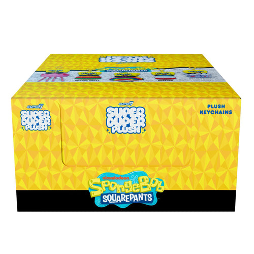 SpongeBob SquarePants Super Duper Plush Keychains Wave 01  - Flat