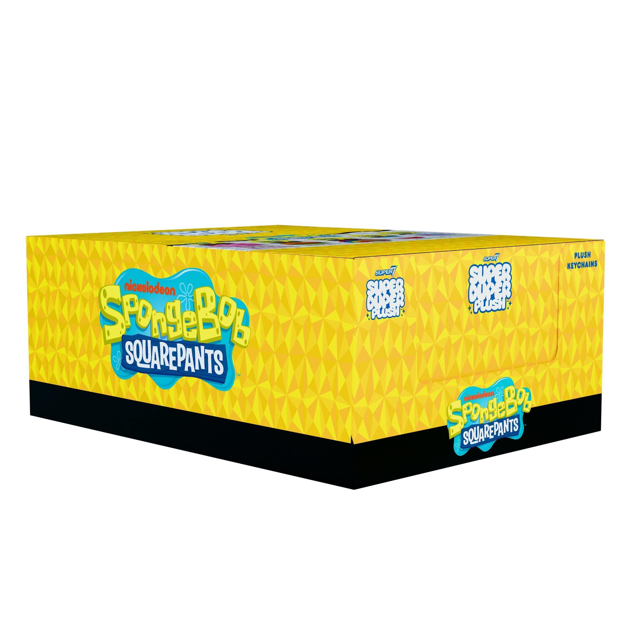 SpongeBob SquarePants Super Duper Plush Keychains Wave 01 display box