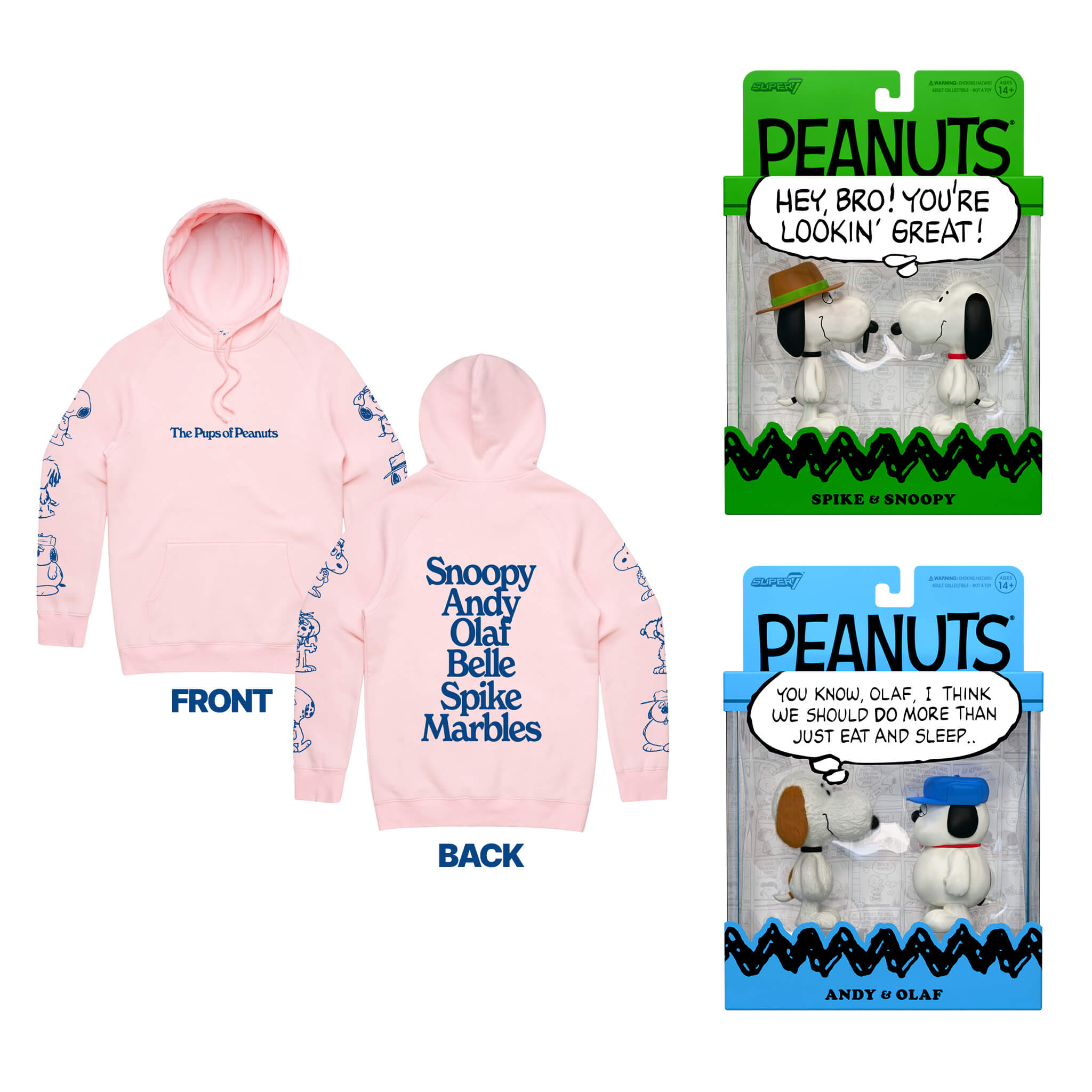 新品　未使用　モンクレール　PEANUTS HOODIE 限定 スヌーピー　希少 Moncler Pink Peanuts Hoodie Moncler