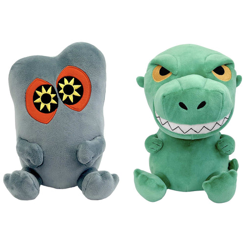 Toho Super Duper Plush Wave 03 - Hedorah & Godzilla '89 (Forest Green)