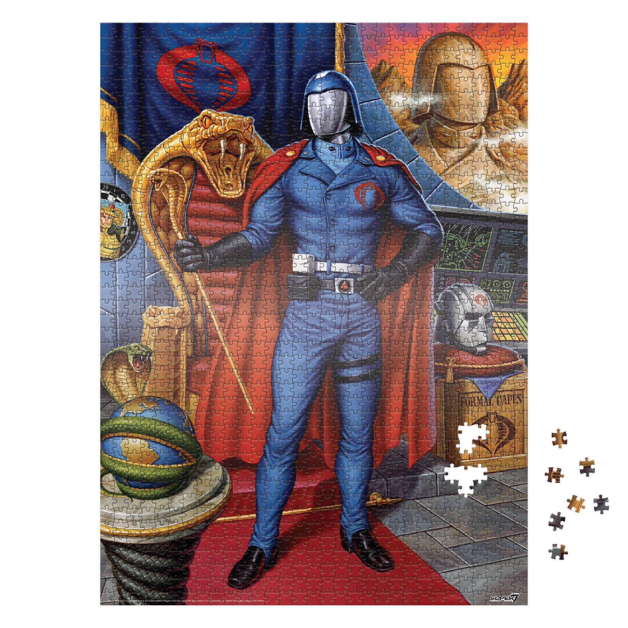 G.I. Joe Puzzles - Cobra Commander Puzzle