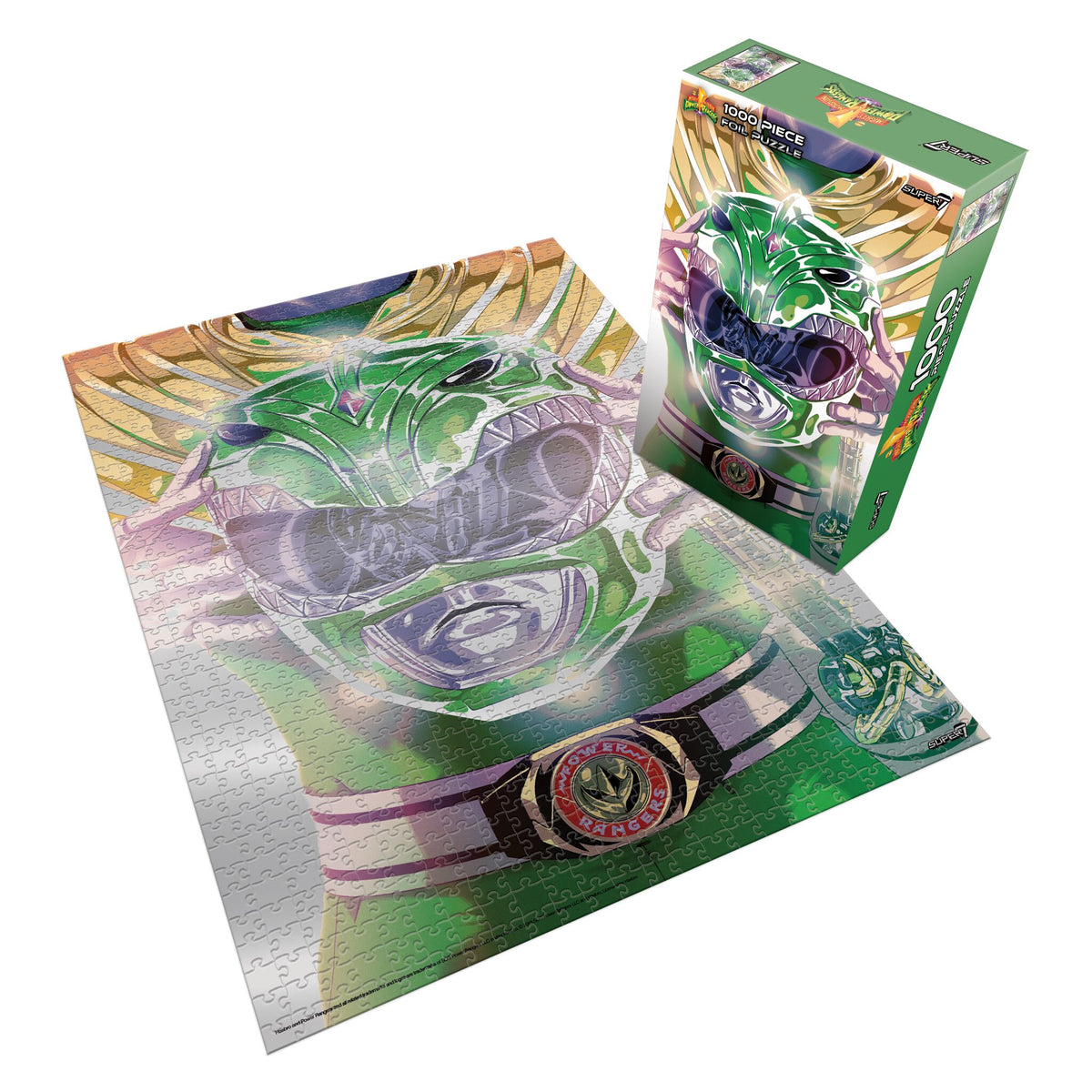 Mighty Morphin Power Rangers Puzzles - Green Ranger – Super7