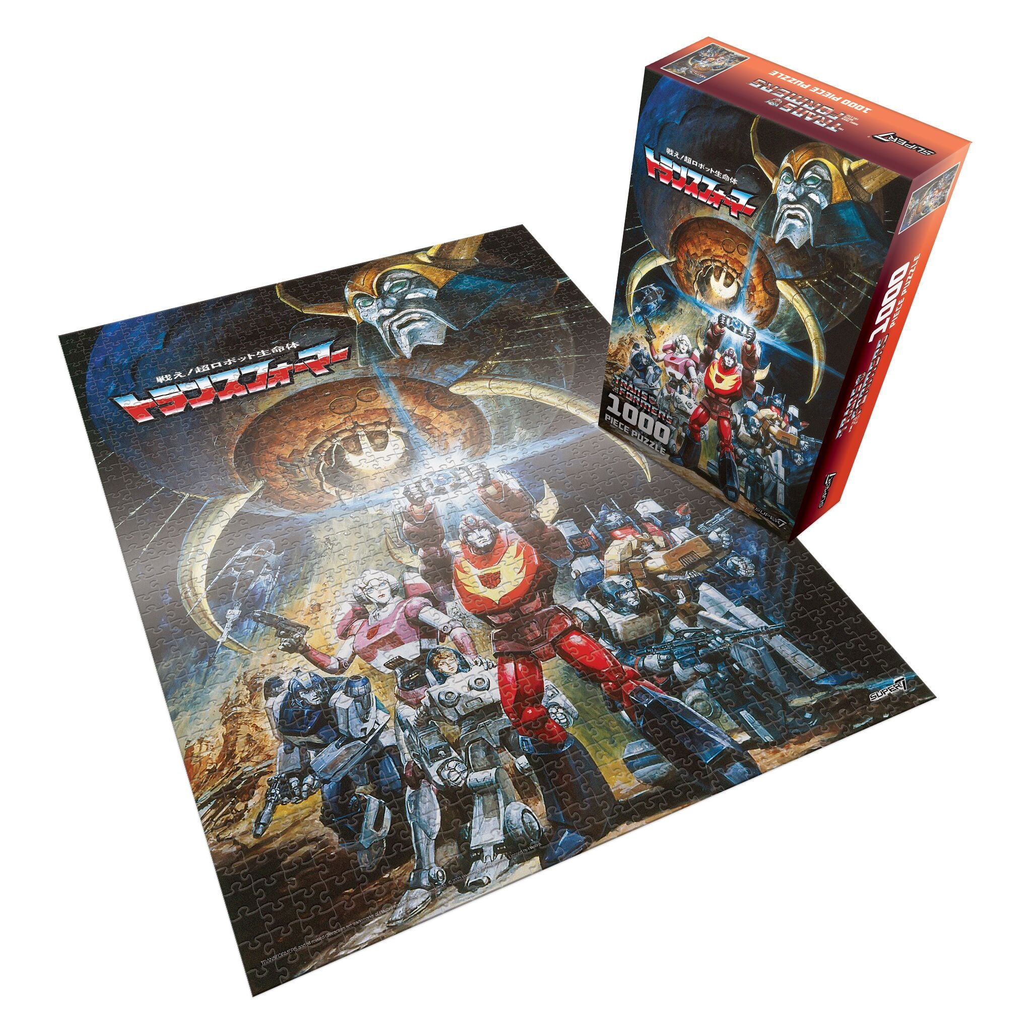 Transformers Japanese ’86 Movie Poster Puzzle