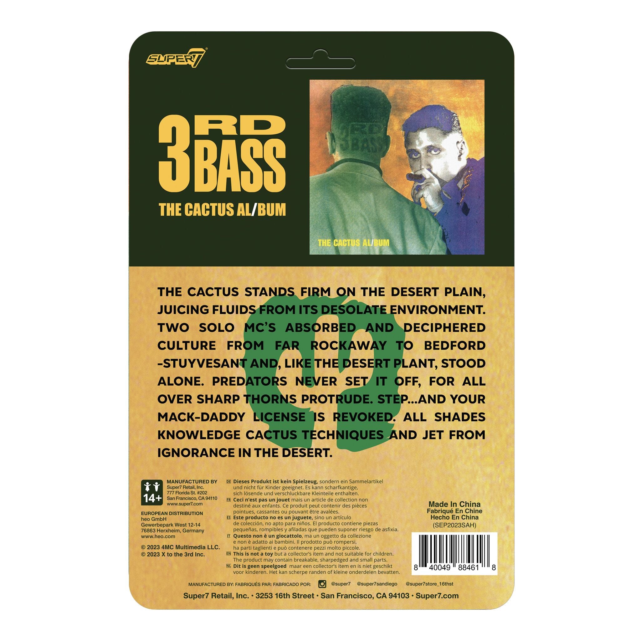 3rd Bass ReAction Figures - 3rd Bass (2 Pack)
