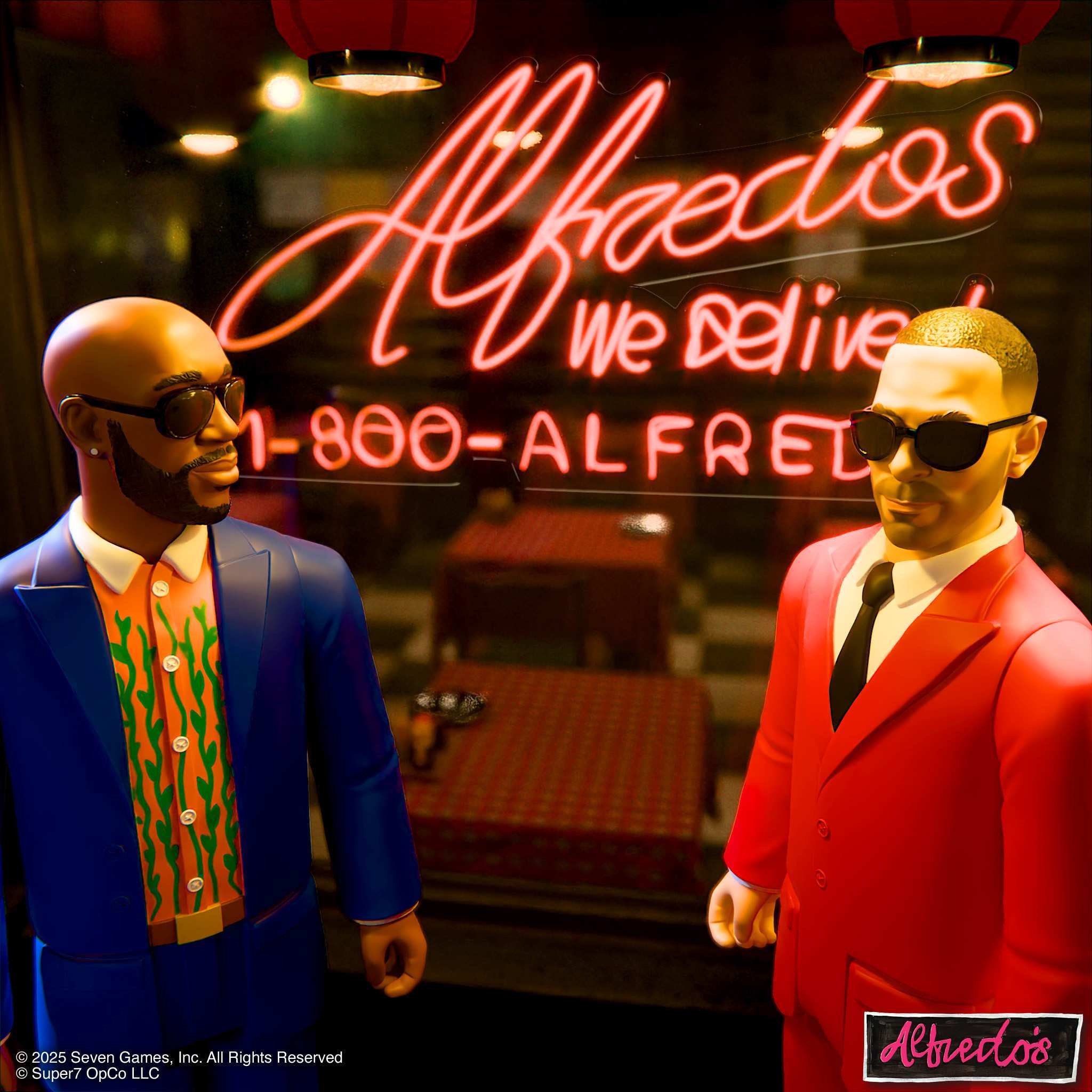 ALFREDO ReAction Figures Wave 01 - Freddie Gibbs and The Alchemist 2-Pack