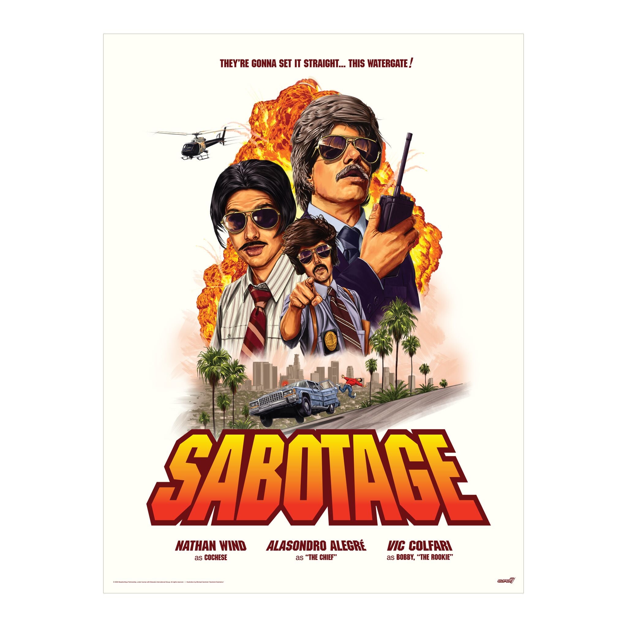 Beastie Boys ReAction Figures Wave 03 - Sabotage 3PK