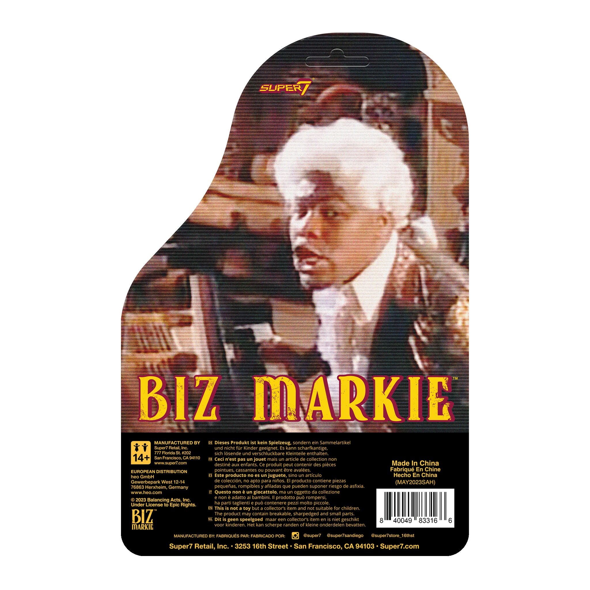 Biz Markie ReAction Figures Wave 02 - Biz Markie (Just A Friend)