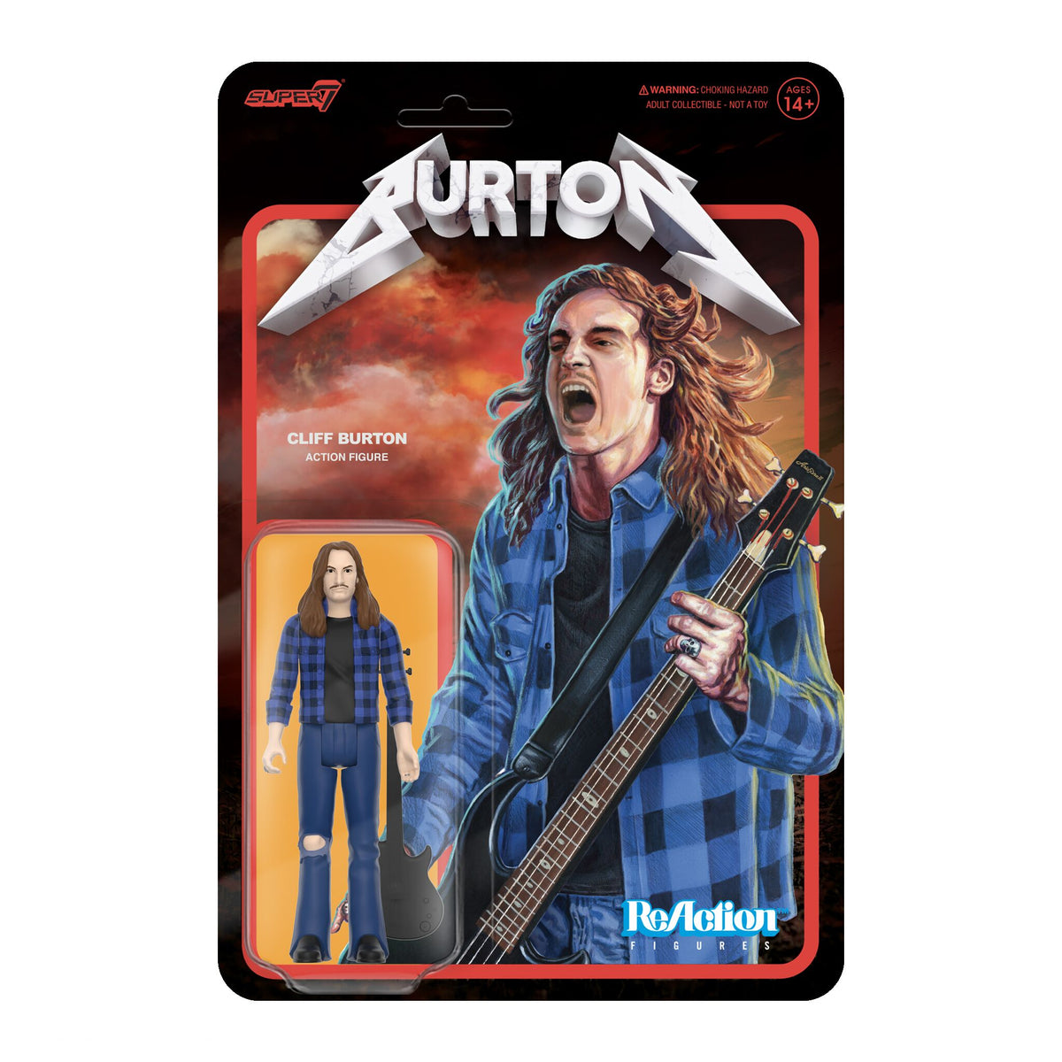 Noticias] Super7 lanza una nueva figura de acción de Cliff Burton
