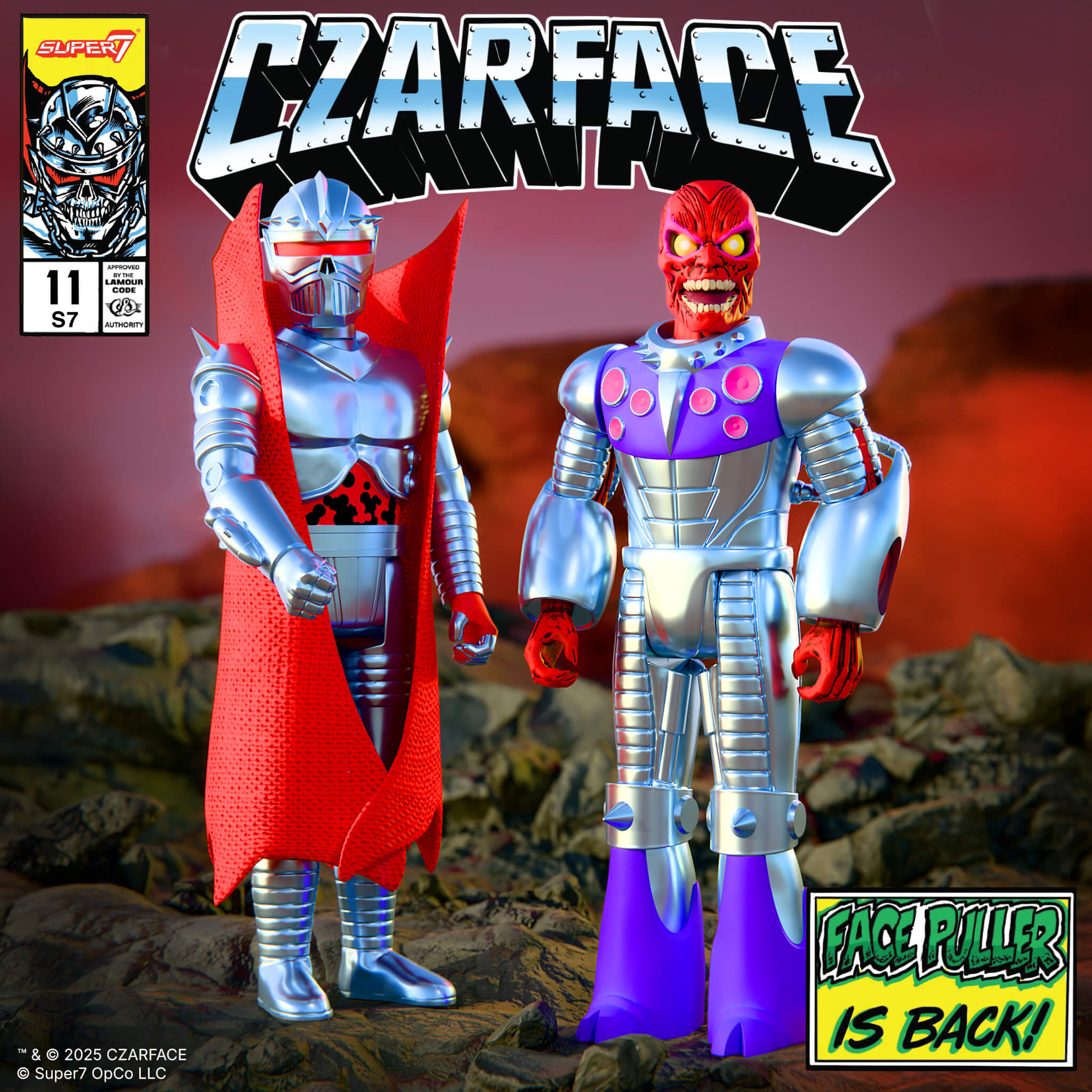 Czarface ReAction Figures - Czarface & Frankie Pulitzer 2-Pack