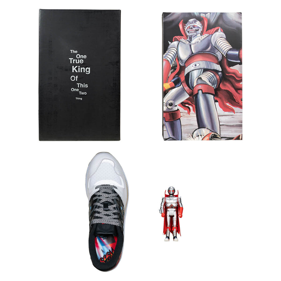 Super7 x Czarface x Saucony Azura Shoe & ReAction Figure