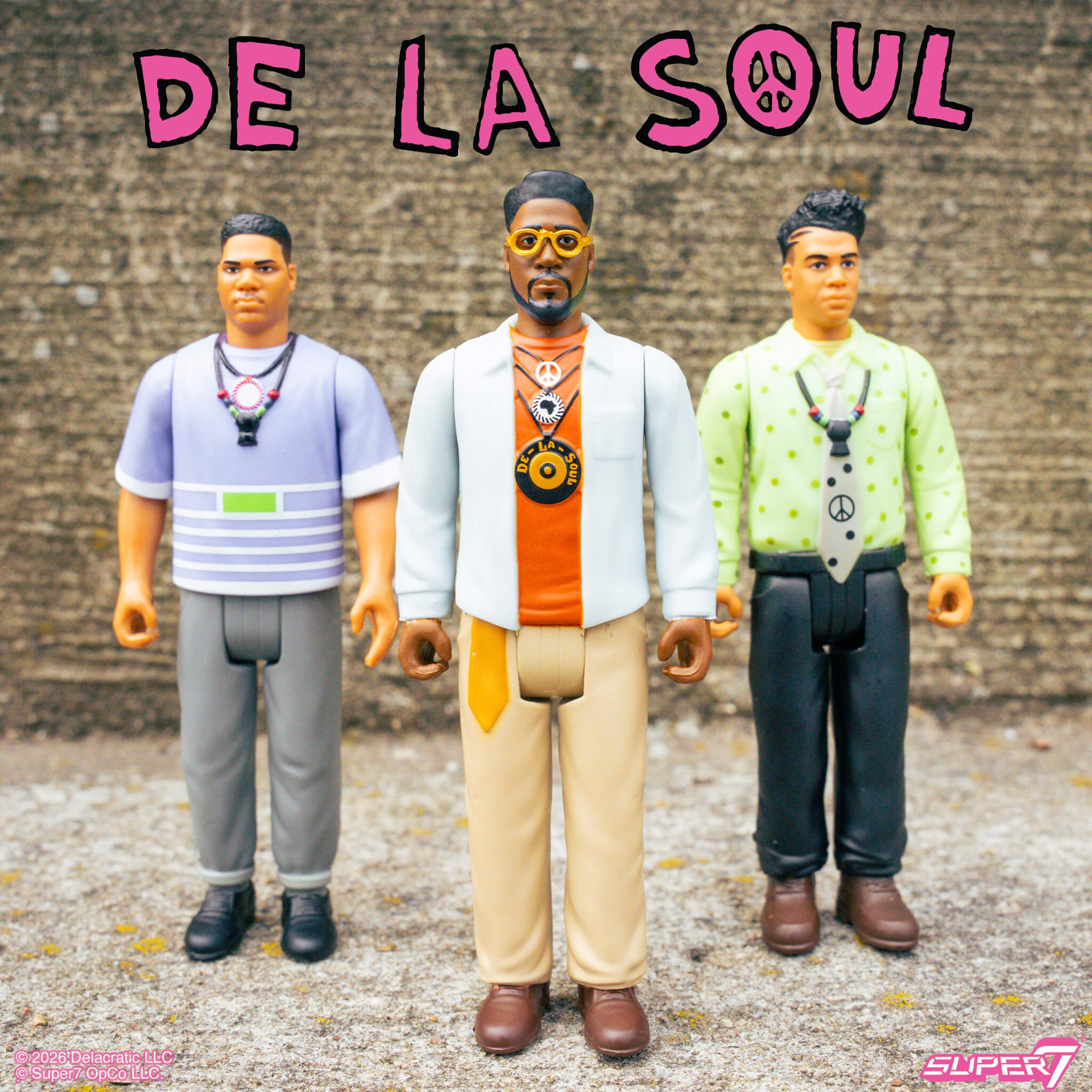 De La Soul ReAction Figures Wave 01 - Kelvin "Posdnuos" Mercer (Me, Myself & I)