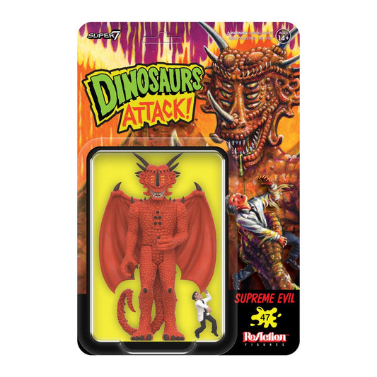 Dinosaurs Attack ReAction Figures Wave 01 - Supreme Evil (Red)