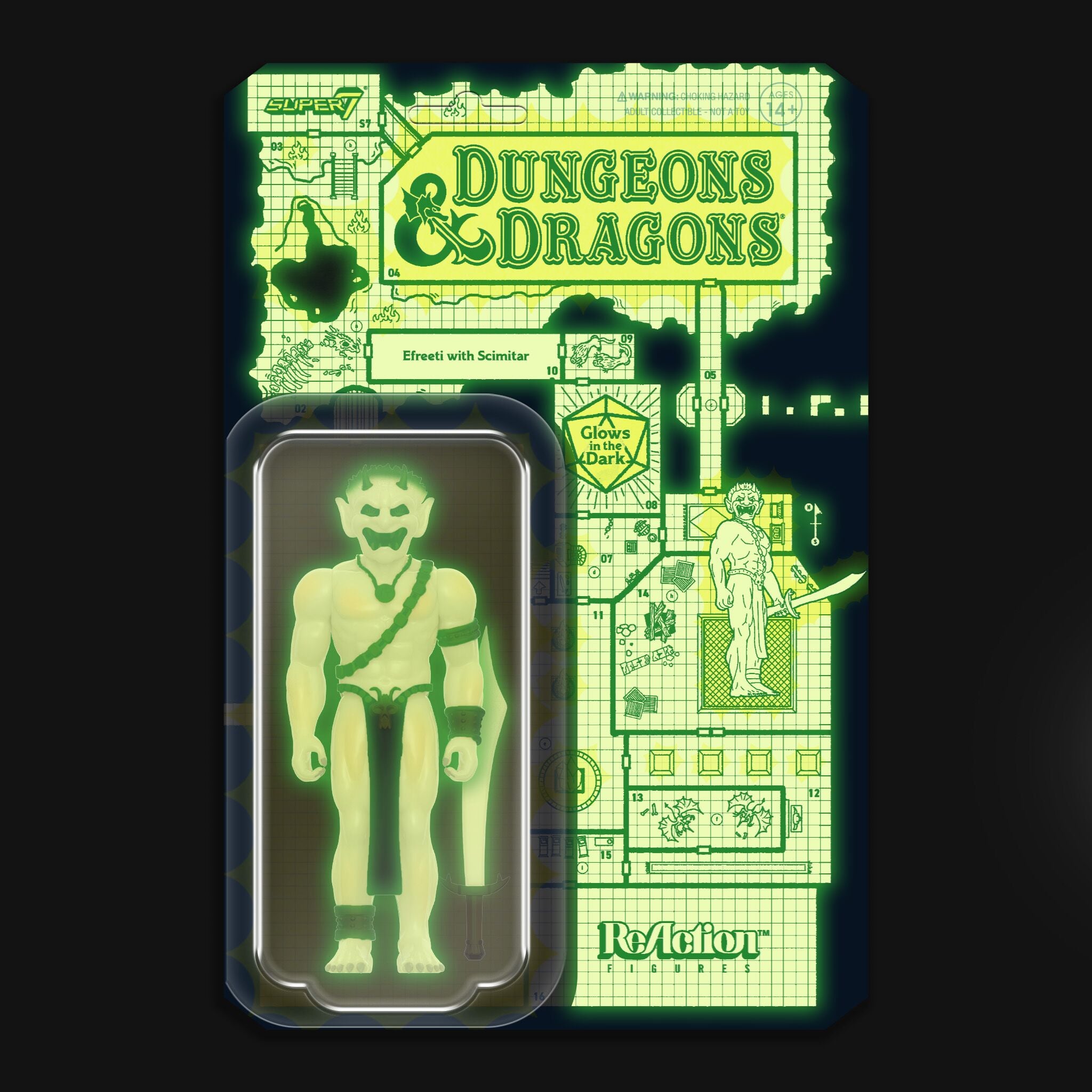 Dungeons and Dragons ReAction Figures Wave 04 - Efreeti (Glow)