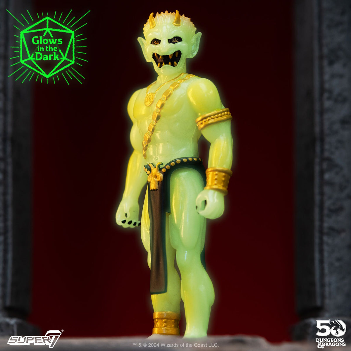 Dungeons & Dragons Super7 ReAction Figures Wave 2 – Formidable Fighter (Figura Singola)