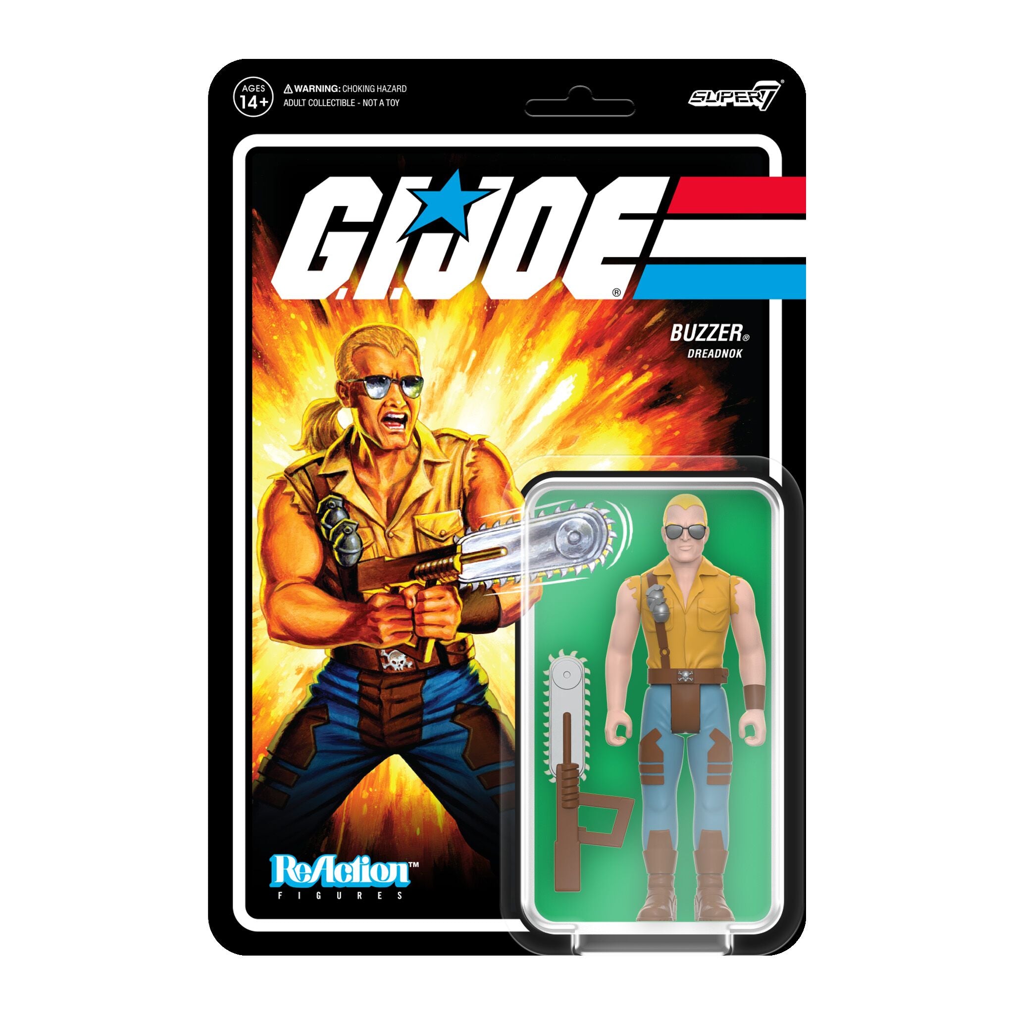 G.I. Joe ReAction Figures Wave 7 - Buzzer