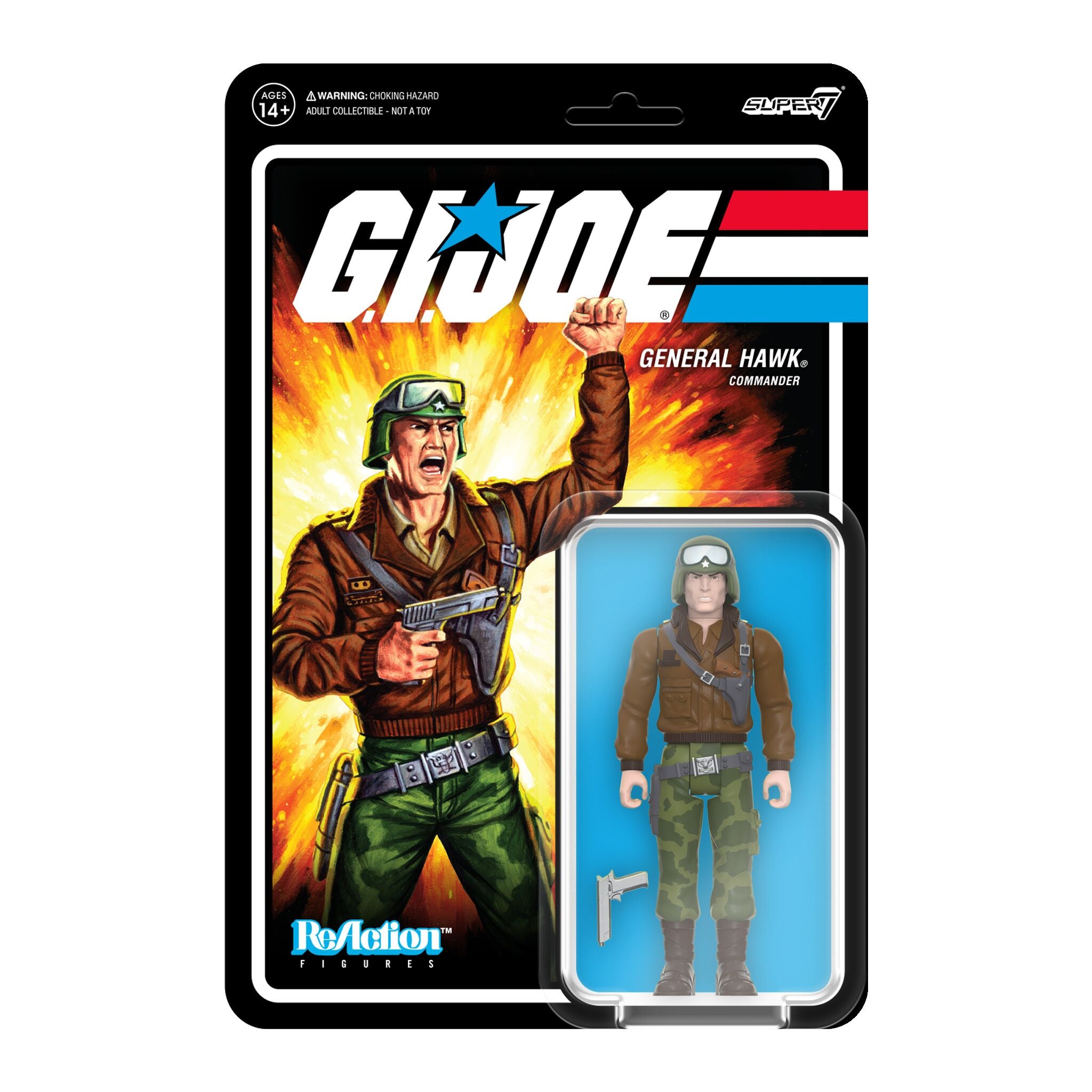 G.I. Joe ReAction Figures Wave 7 - General Hawk